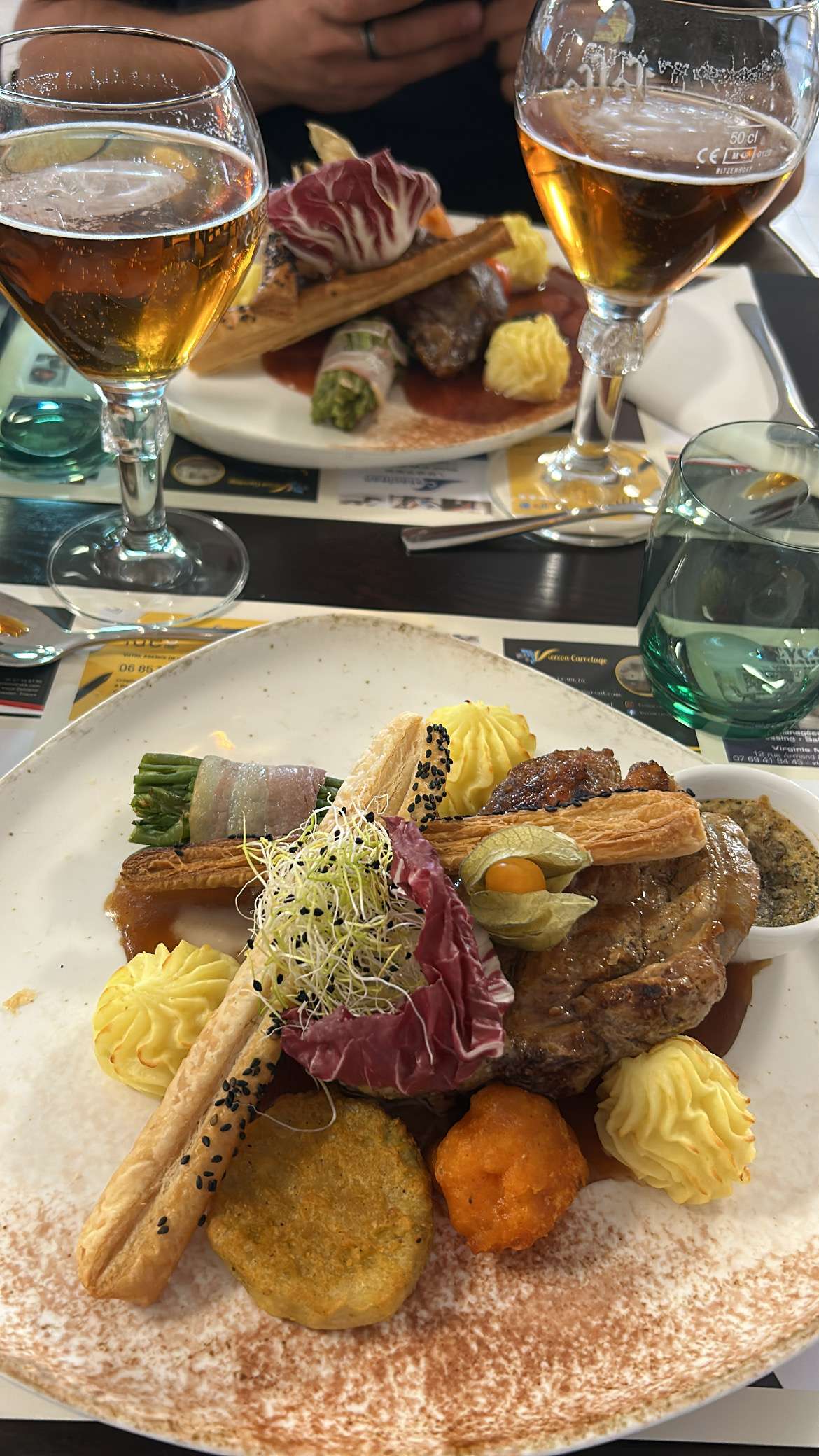 Petit restaurant en amoureux pour nos 4 ans de couple 🥰❣️