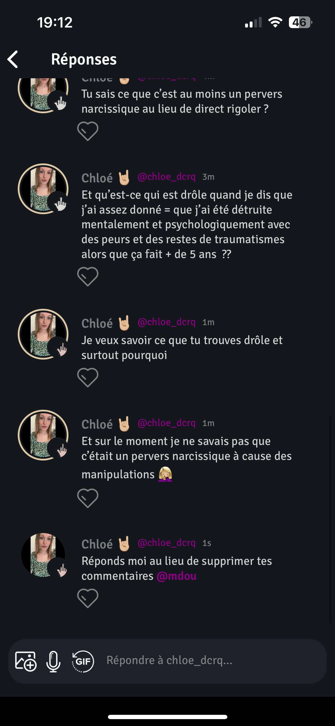 Suite de ce gros c0n !