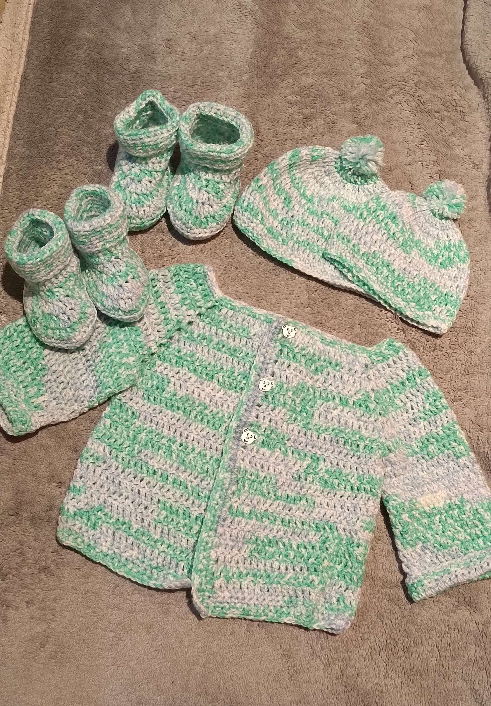 Photo 2 - Je vous partage quelques créations que j'ai faites pour une association 🙂 

#crochet #bébé #association #passion