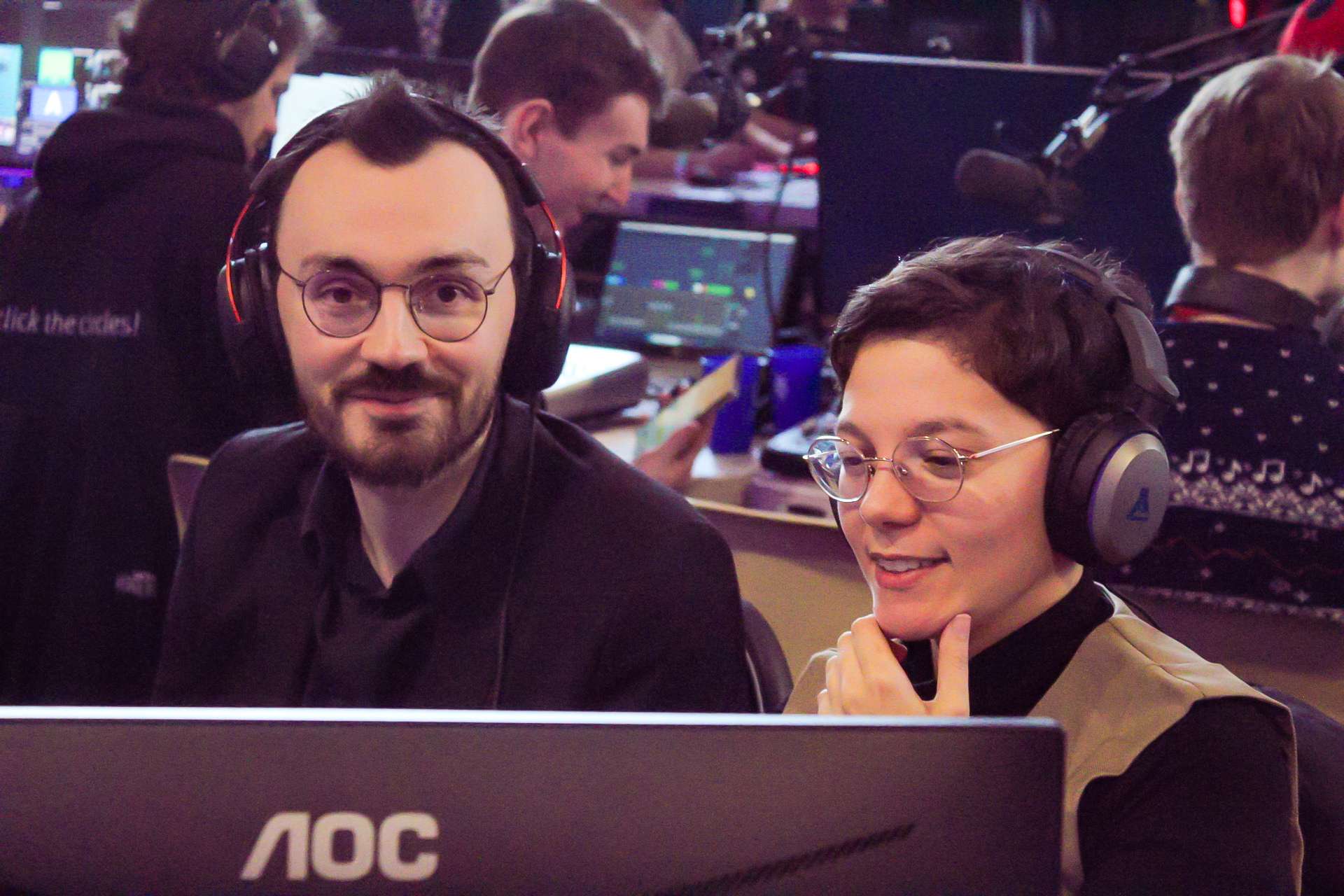 Petite photo en &eacute;v&eacute;nement e-sport