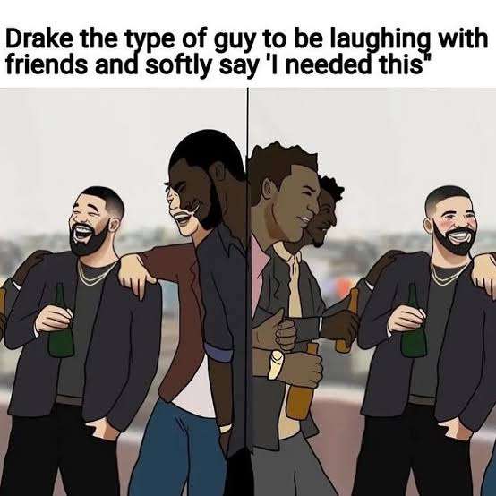 Photo 2 - Comment on était TOUS (oui tous, vous et moi) morts de rire avec les blagues « Drake le type de gars » en 2023