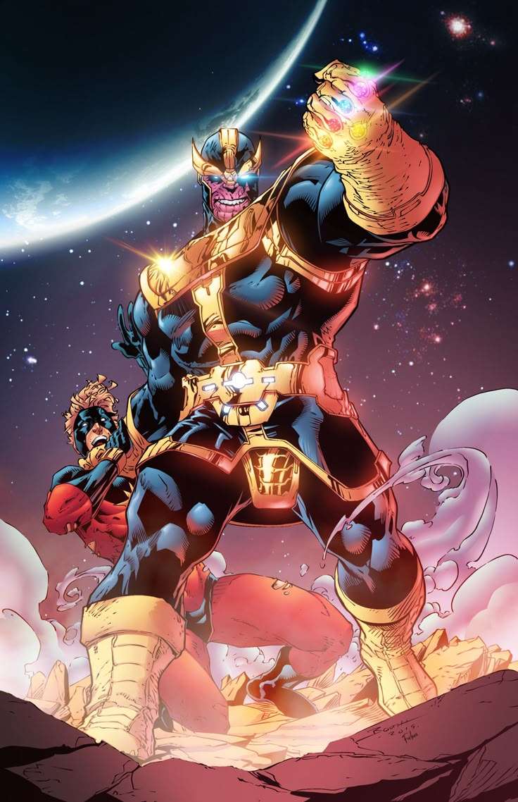 Photo 1 - Votre personnage Marvel préféré 
Partie 1
Thanos ou le soldat de l'hiver ??