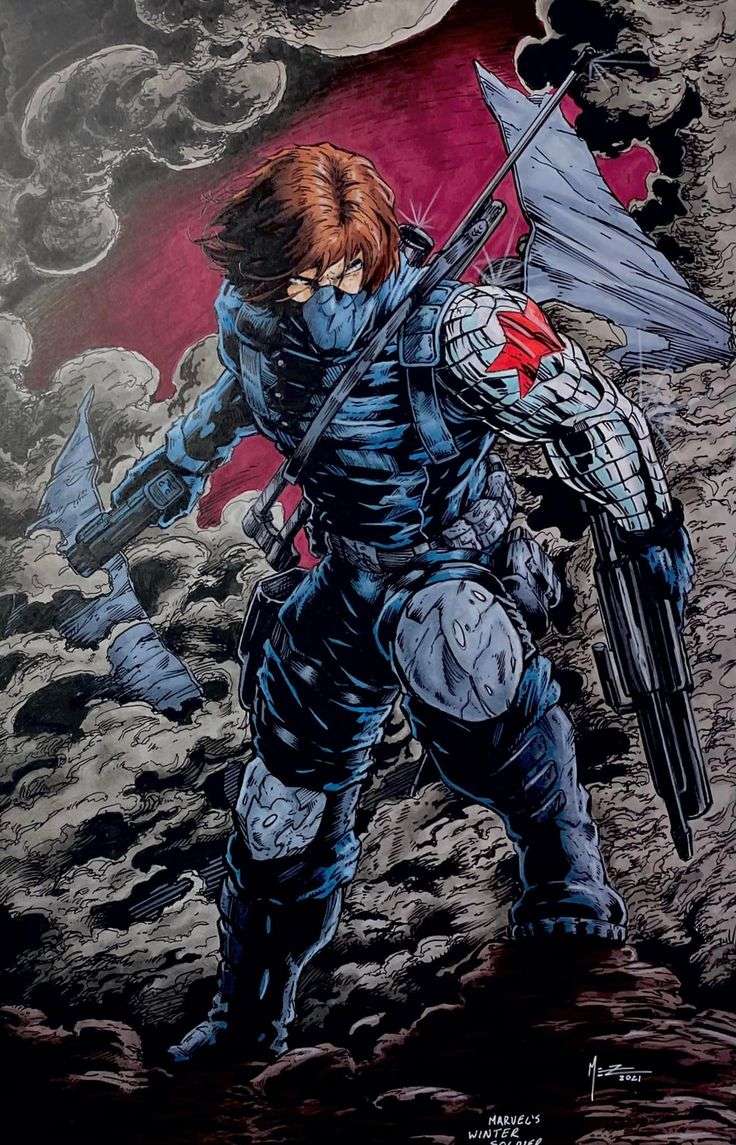 Photo 2 - Votre personnage Marvel préféré 
Partie 1
Thanos ou le soldat de l'hiver ??