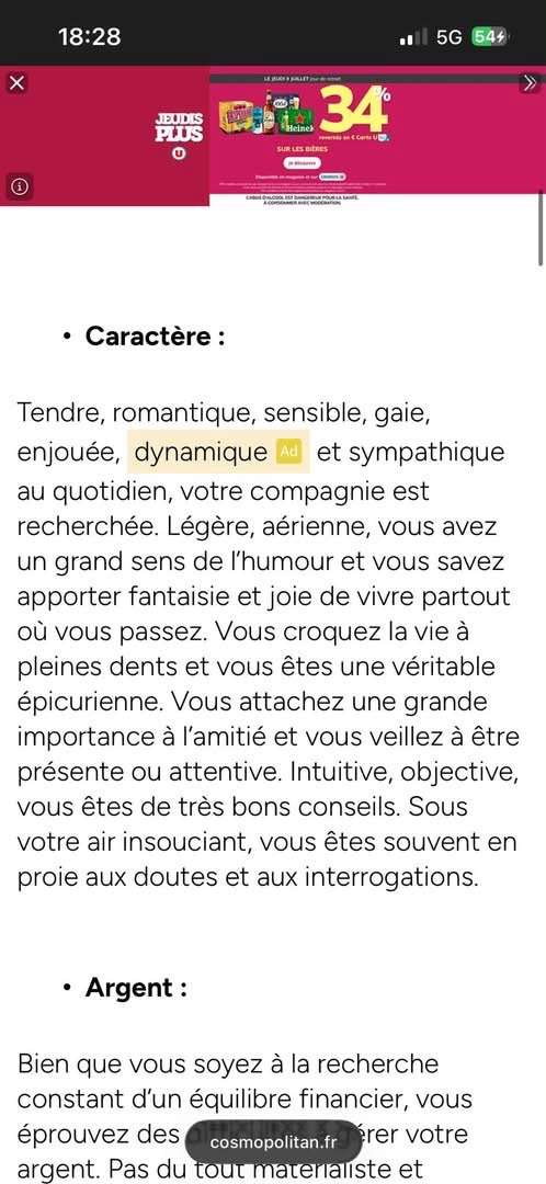Photo 1 - C’est fou comme l’astrologie peut être ultra précis sur toi même