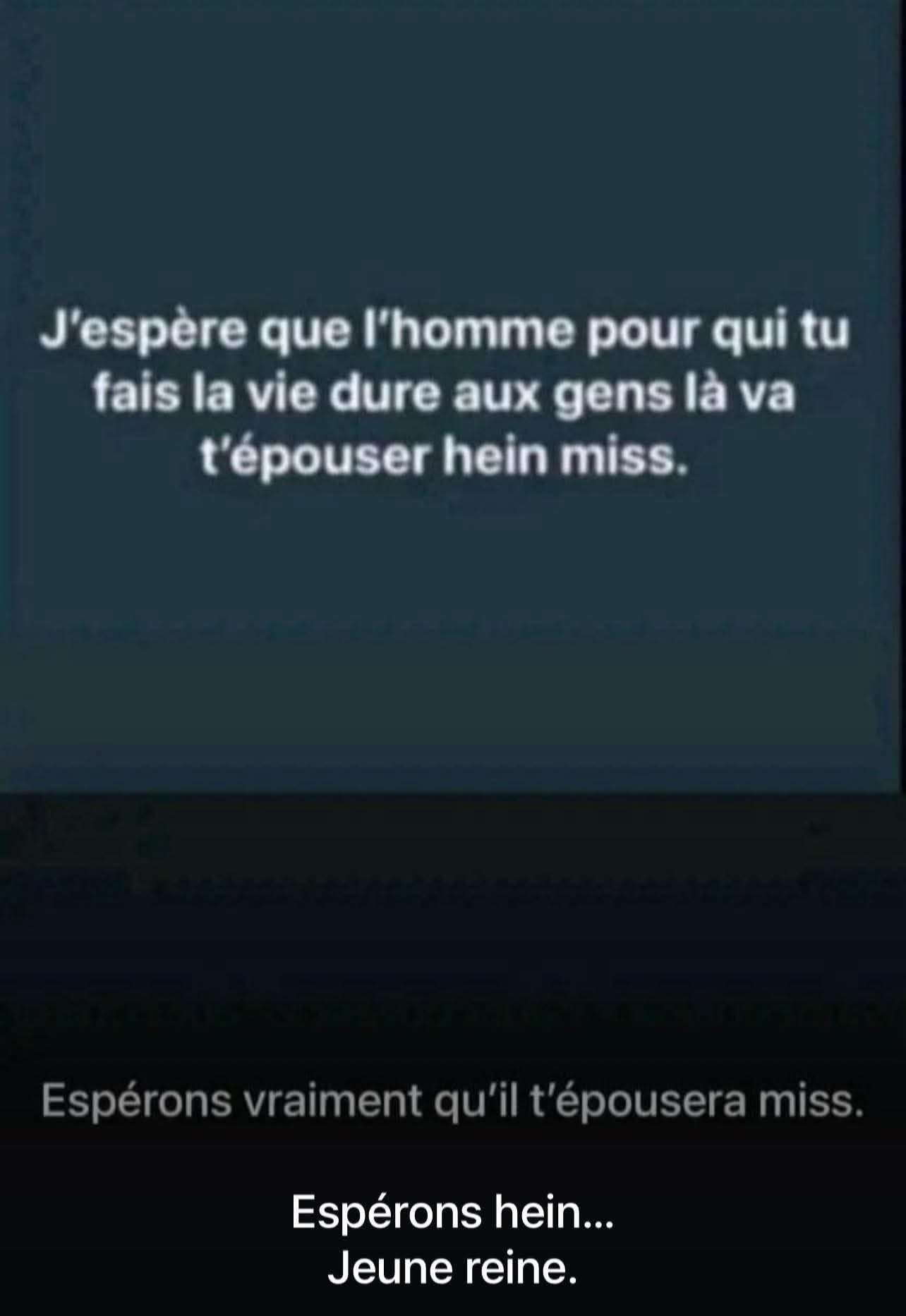 Les filles venez t&eacute;moigner 🤣😎