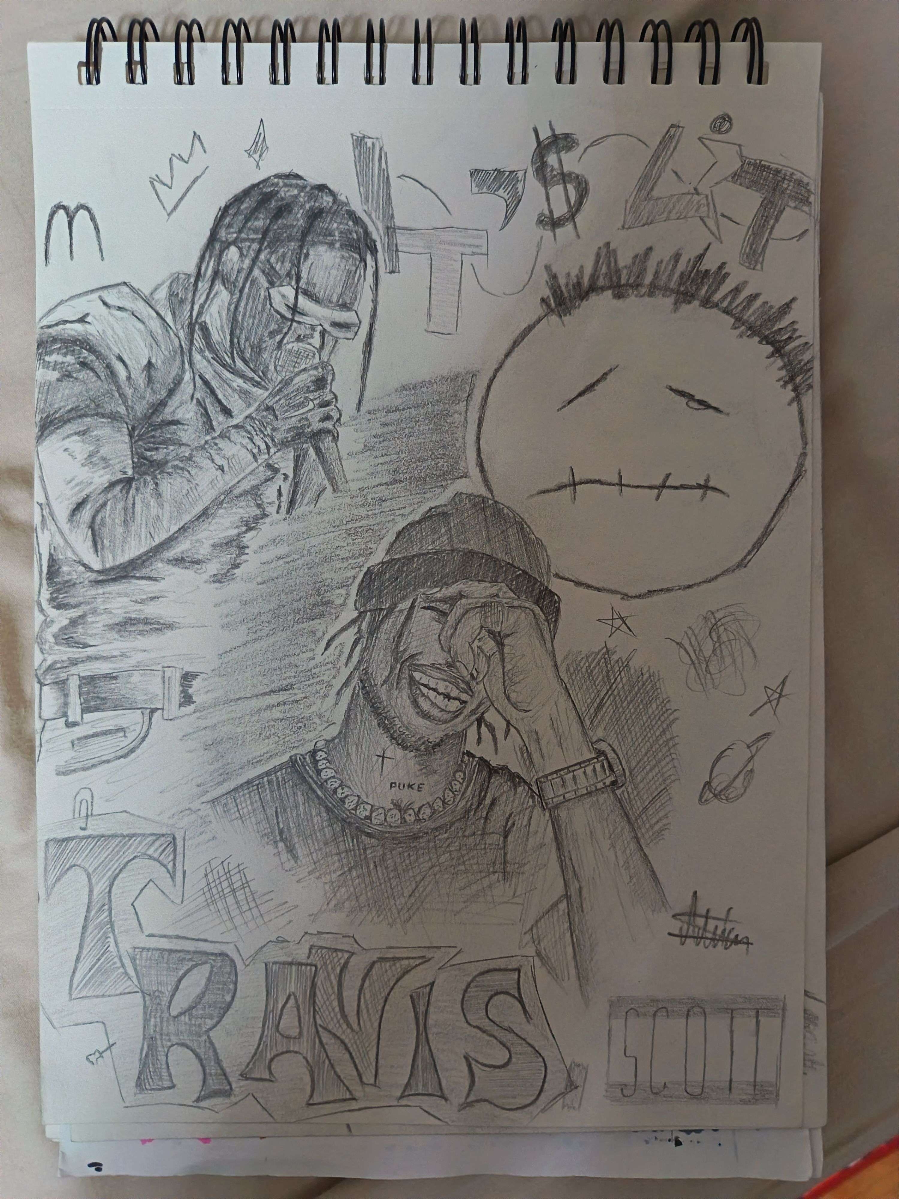 Photo 4 - Lequel est votre pref parmis ces dessins que j'ai pû faire