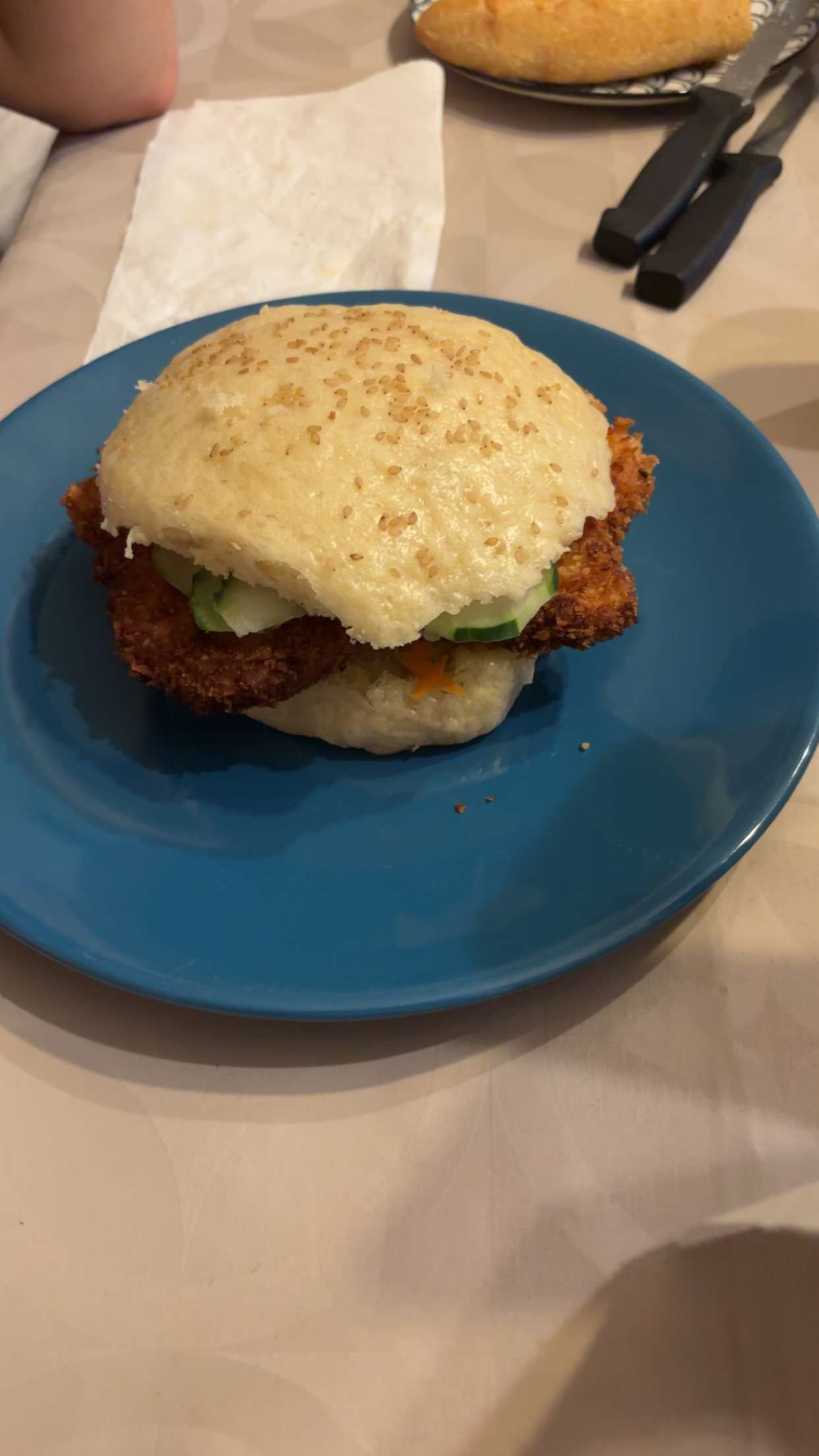 Photo 4 - Pour rappeler que je suis le boss en cuisine avant de redisparaitre ( le dernier c’est un pain bao maison, histoire de flex sur les capacités)