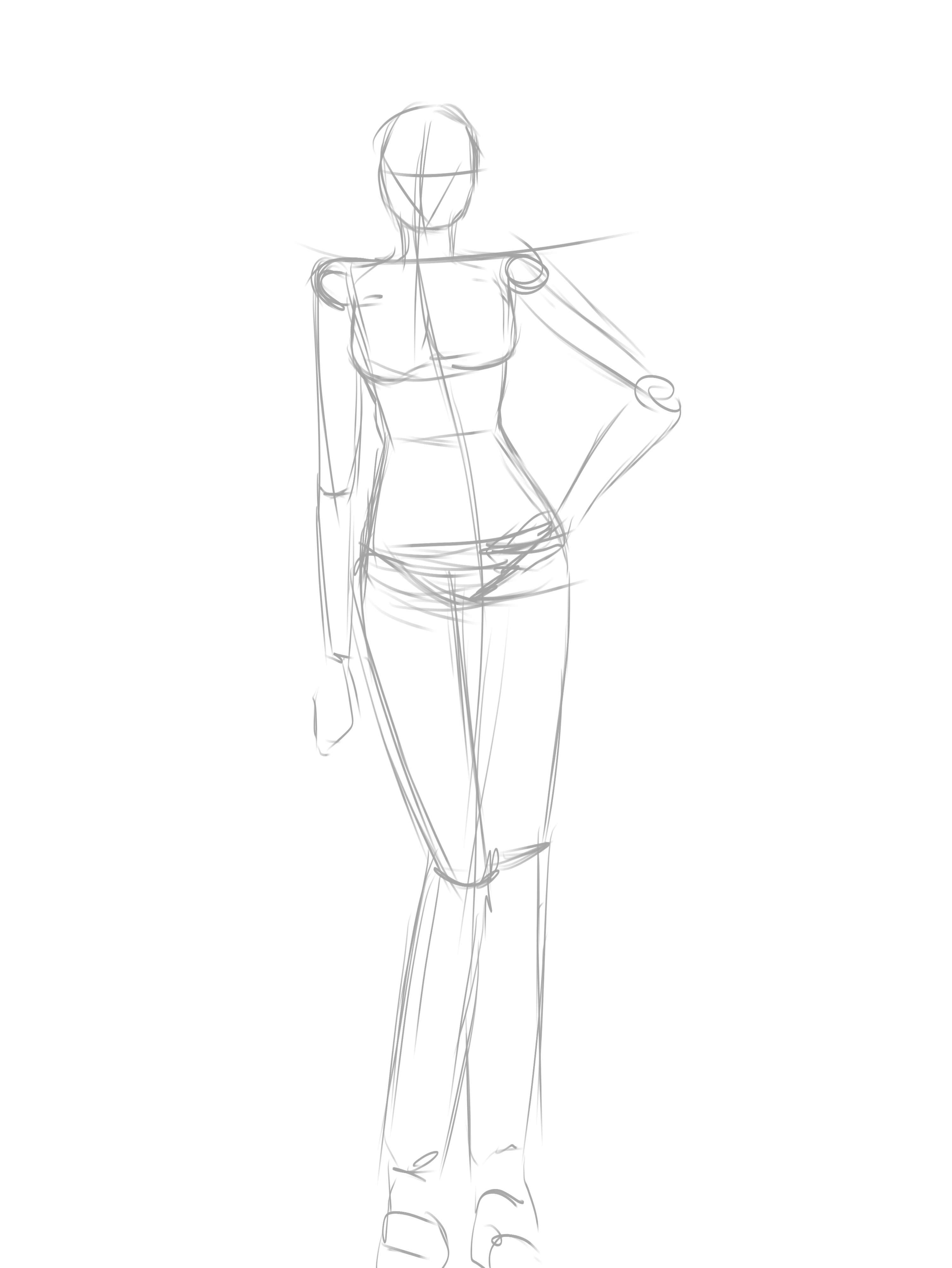 Photo 1 - Drawing process. 
Hein ? Background et mains? Ouais nah jconnais pas