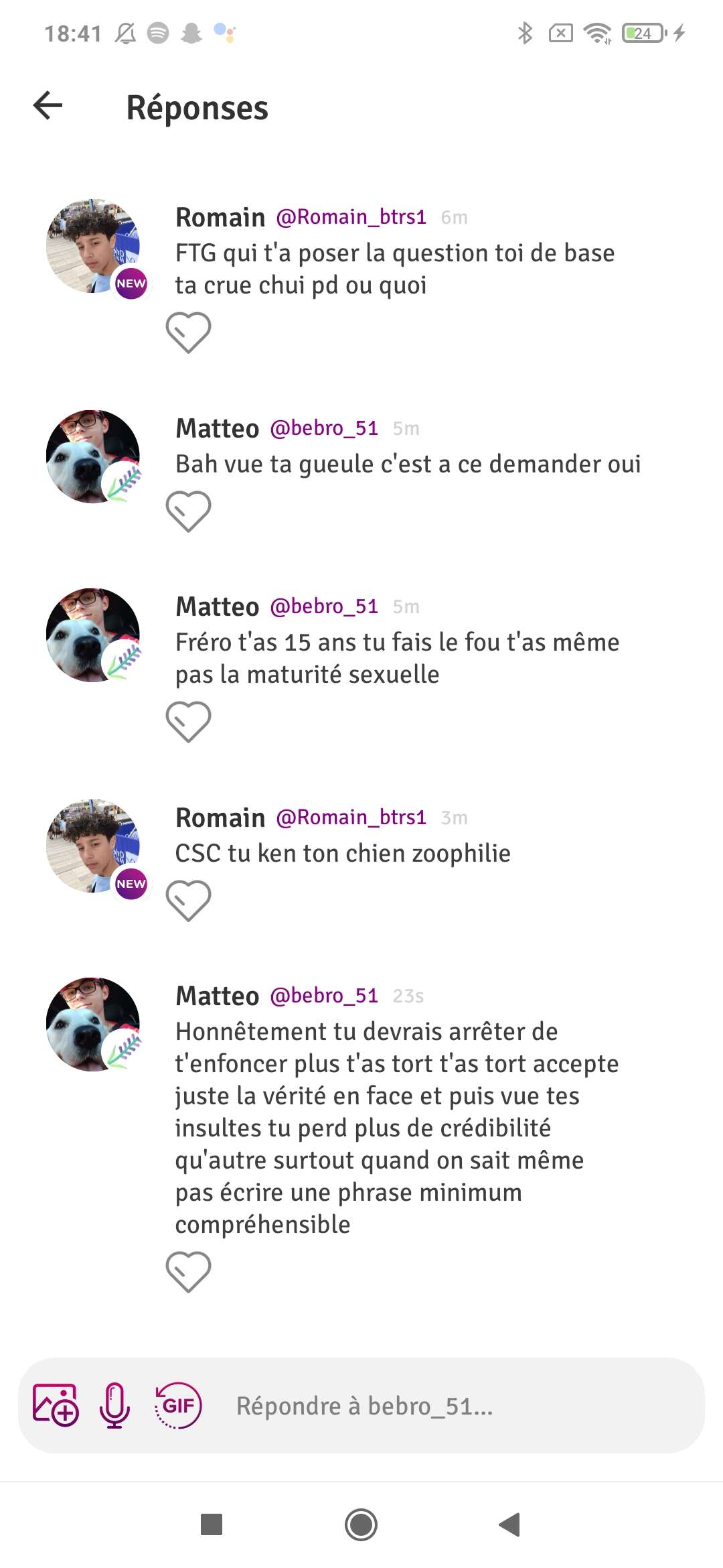 Photo 2 - Les gens comme ça c'est une dinguerie en vrai