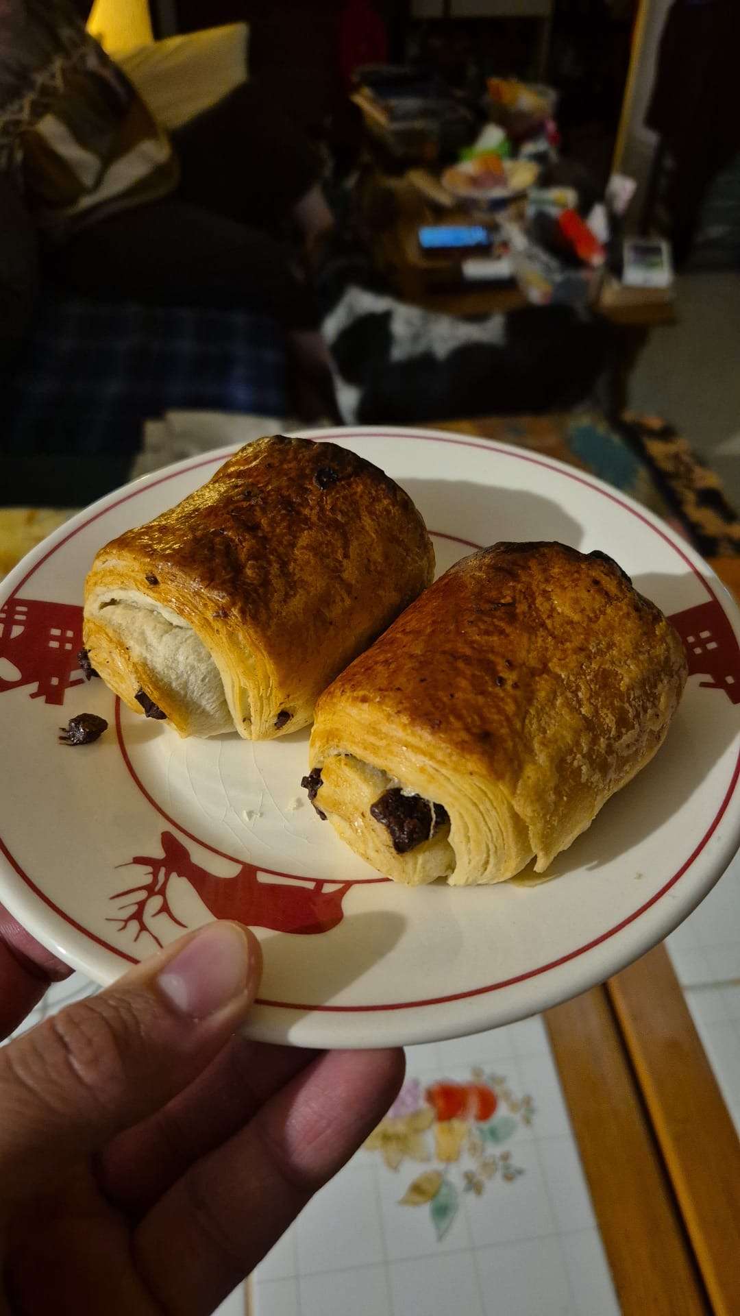 Photo 2 - Tarte fruits rouges ou pain chocolat ?