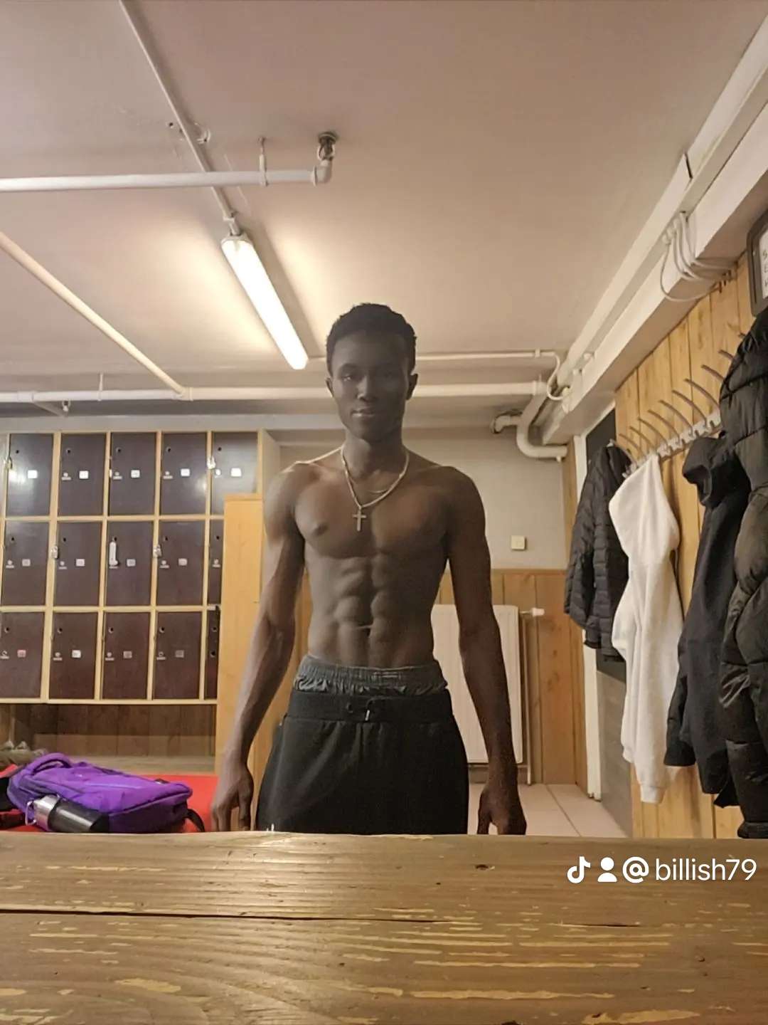 Me without a shirt vs with a shirt