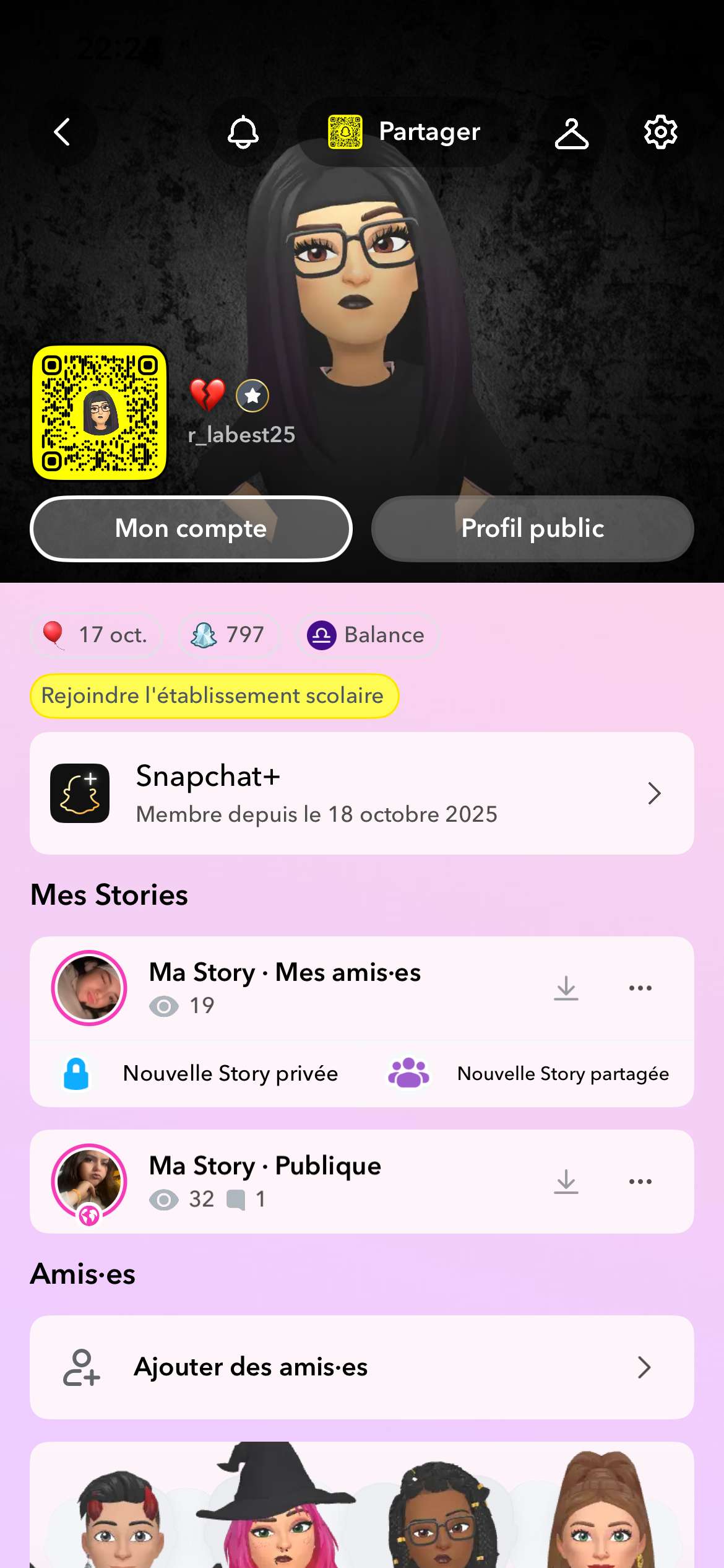 Ajoute mon snap ils a trop de pub