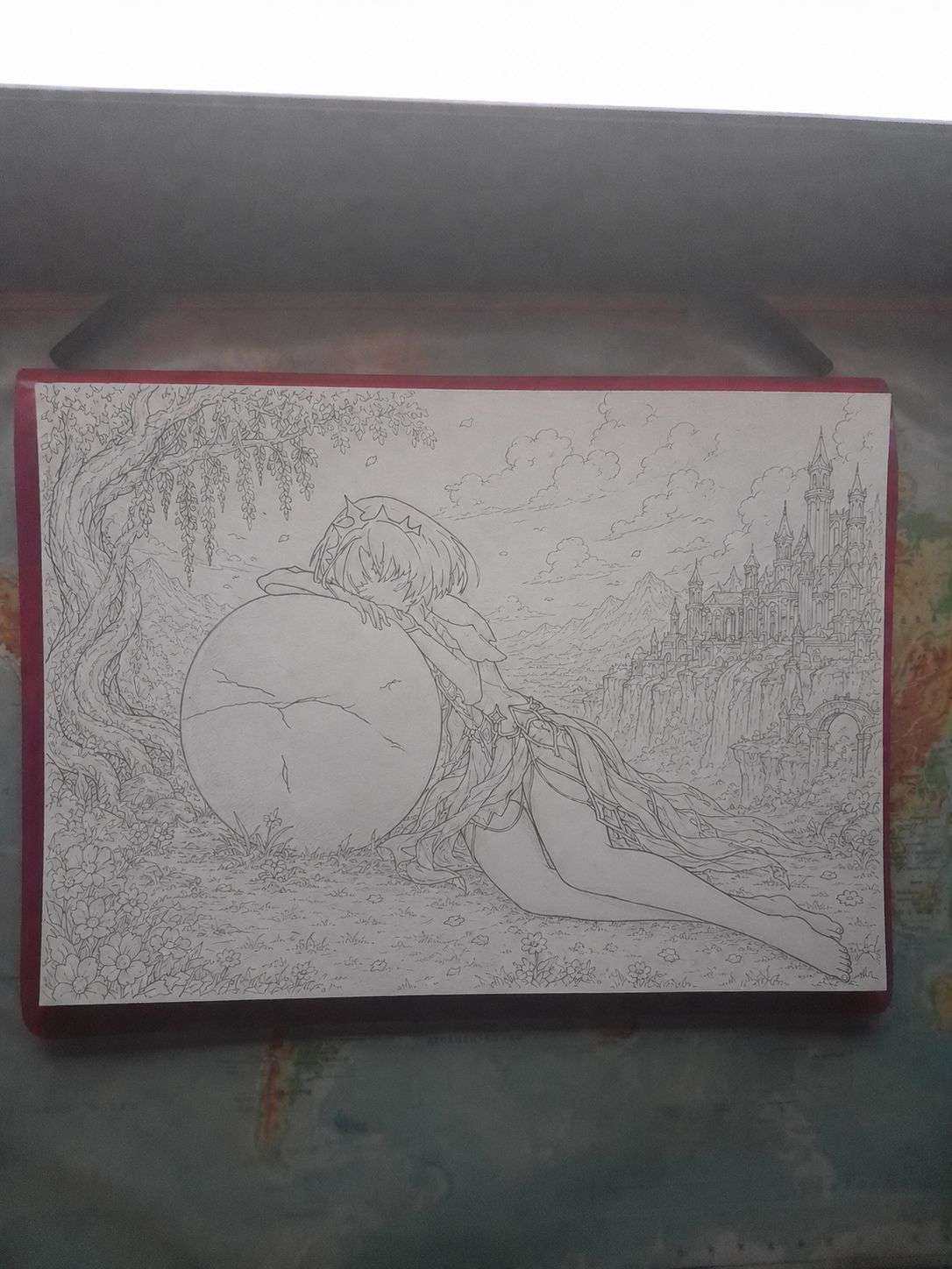 Photo 1 - Salut tous le monde, j ai fini l un de mes dessin il y a quelque jours. Je me suis dit que je pourrais vous le montrer pour voit vos avis XD