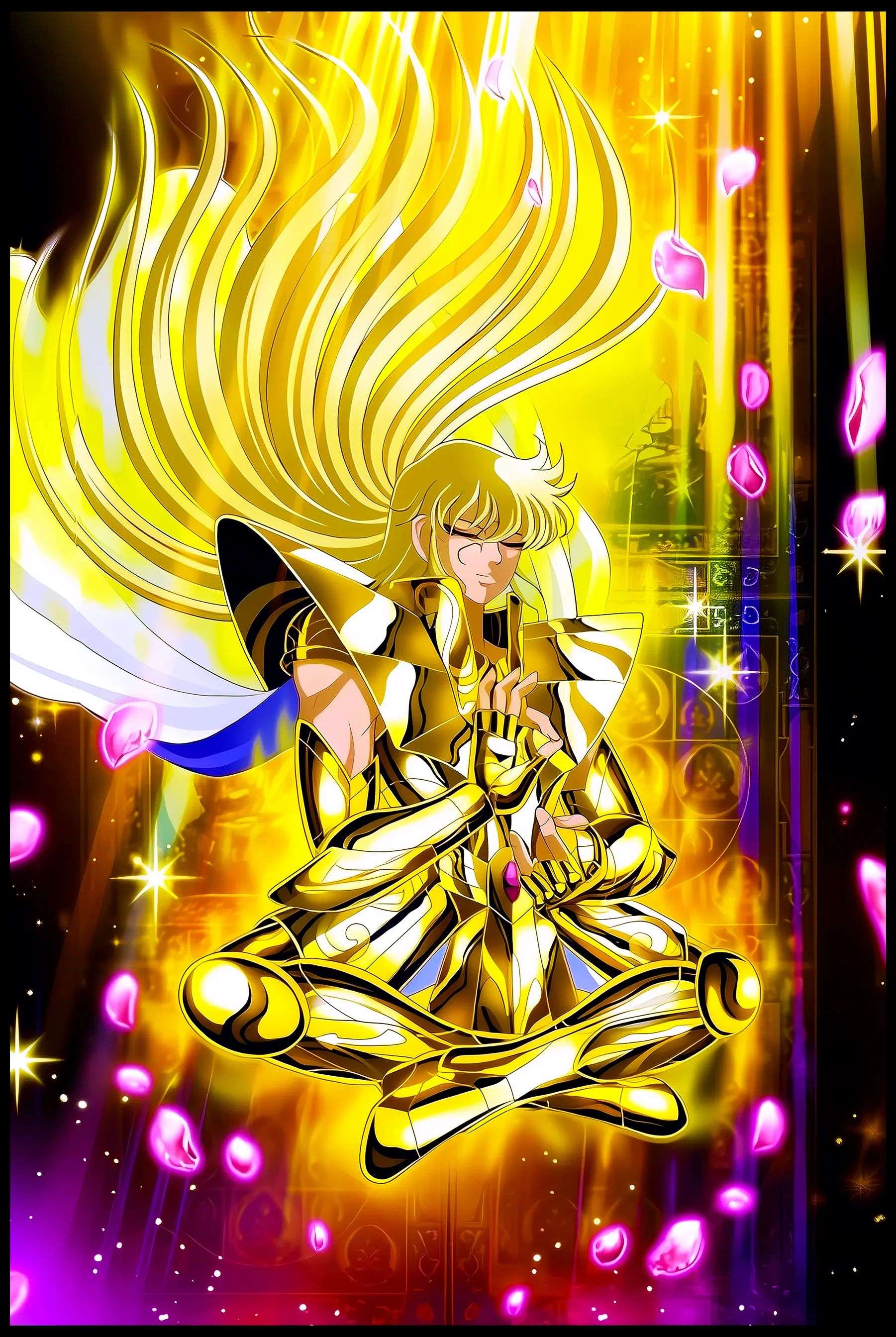 Photo 2 - Quels Chevaliers d'or St Seiya correspond à votre signe?
Partie 2

1) Aiolia,Chevalier du Lion
2) Shaka,Chevalier de la Vierge
3) Dokho,Chevalier de la Balance
4) Milo,Chevalier du Scorpion