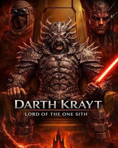 Photo 4 - Vous préférez quel Siths?

1) Dark Sidious
2) Dark Maul
3) Dark Vador 
4) Dark Kryat

Si autres Siths en commentaires