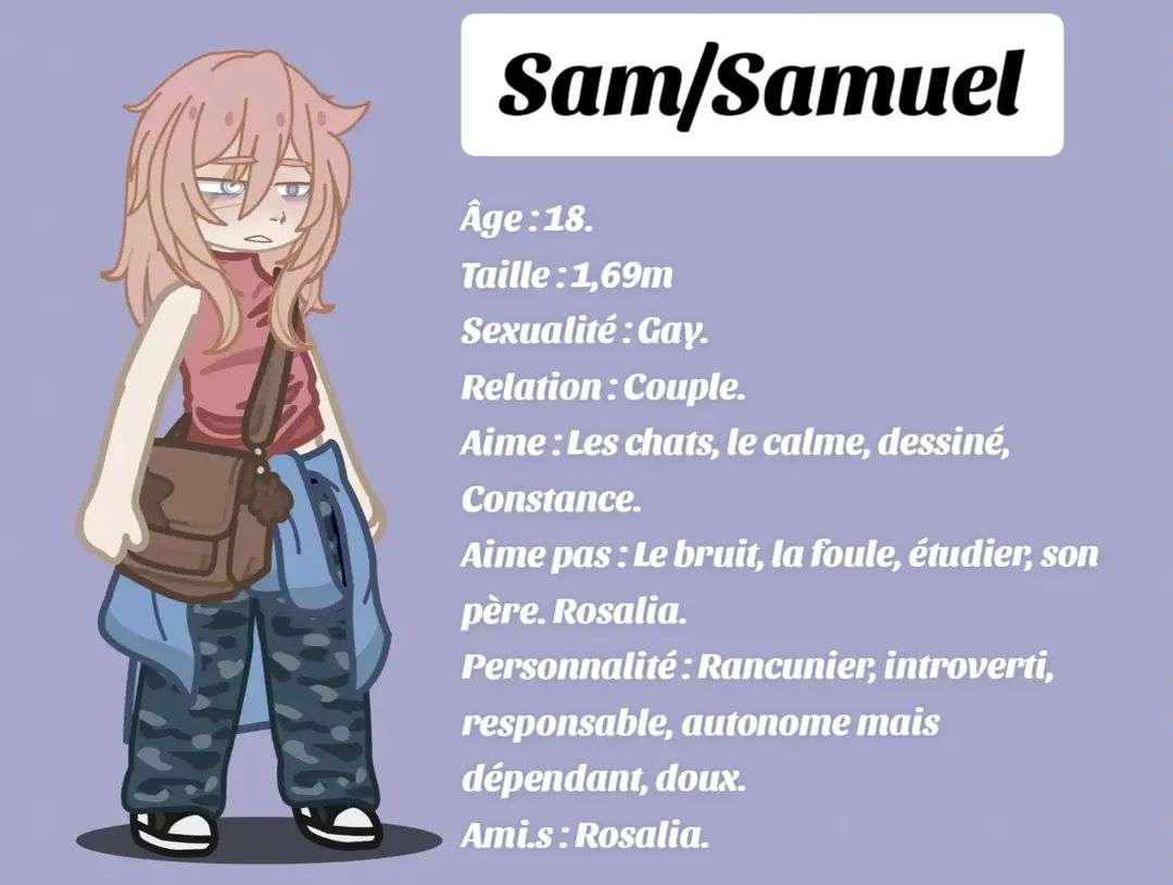 Photo 2 - Je suis quelqu'un qui fait beaucoup d’OC et de vidéos Gacha et j’aimerais avoir vos avis !
Vous préférez quel OC sur les 3 ? Ce sont mes OC les plus récents !