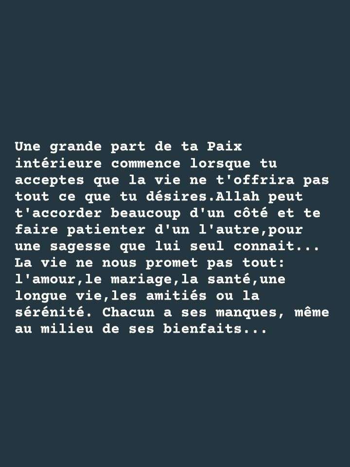 Photo 1 - Soit satisfait de tes résultats🤝