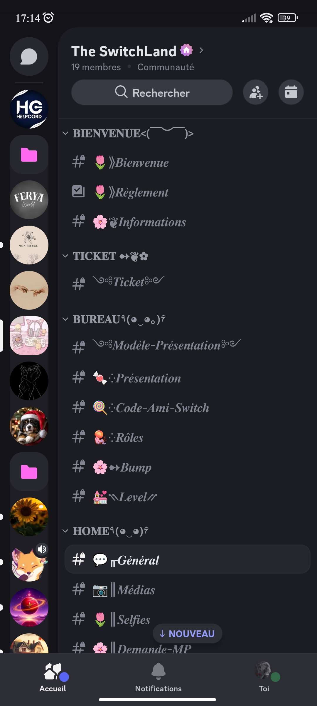 Pour ceux qui cherchent un serveur discord sur les jeux Switch. J'en ai cr&eacute;&eacute; un y a pas longtemps ! Donc si quelqu'un est int&eacute;ress&eacute;, je vous donnerai le lien avec plaisir 😁