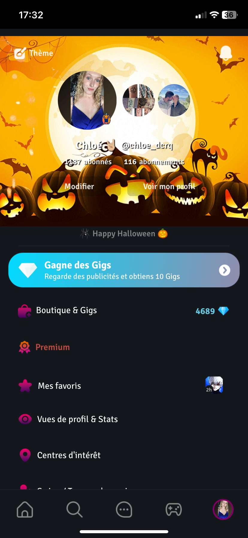 J&rsquo;adore, &ccedil;a va trop bien avec mon badge 🖤