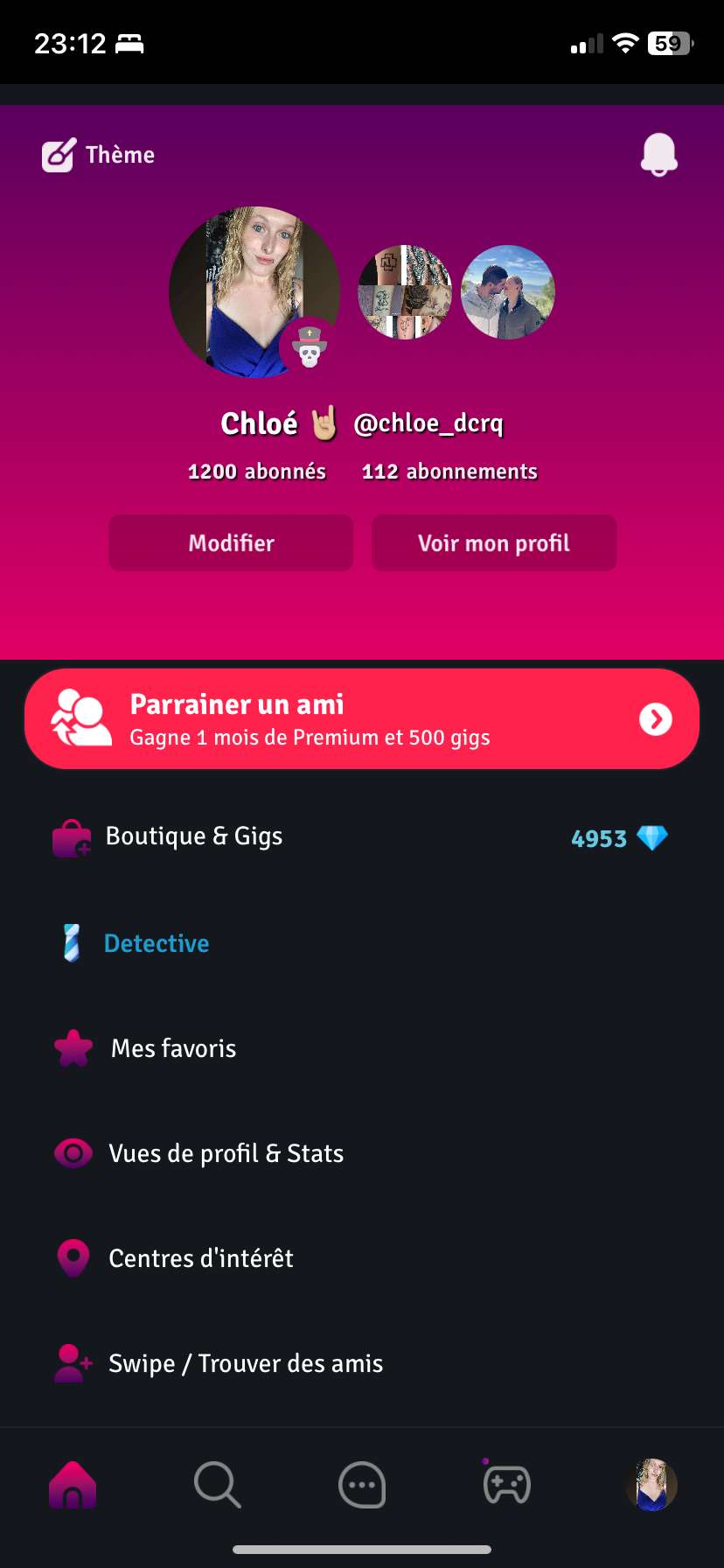 1200 abonn&eacute;s, merci &agrave; vous ☺️😁