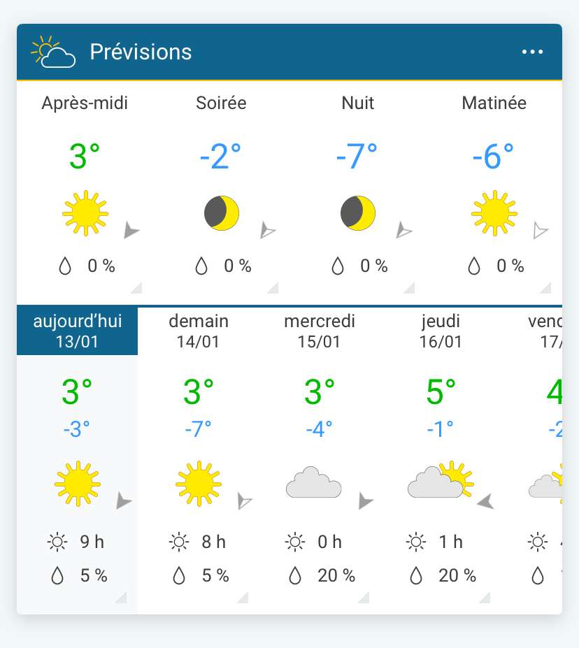Demain matin il pr&eacute;voit -7&deg;C 🥶💀