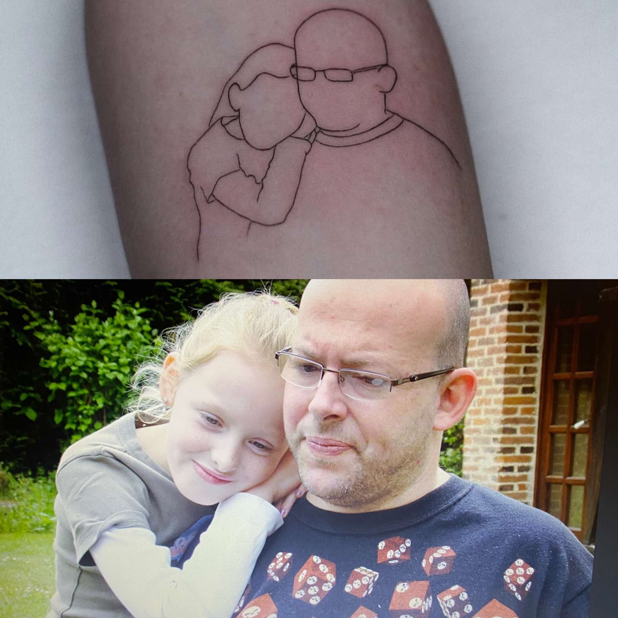 Quand la phrase :&nbsp;&laquo;&nbsp;J'irais graver mon deuil sur ma peau&nbsp;&raquo; prend tout son sens 🕊️❤️
Mon 9e tatouage hommage &agrave; mon p&egrave;re d&eacute;c&eacute;d&eacute; tragiquement vient d&rsquo;&ecirc;tre fait ✨