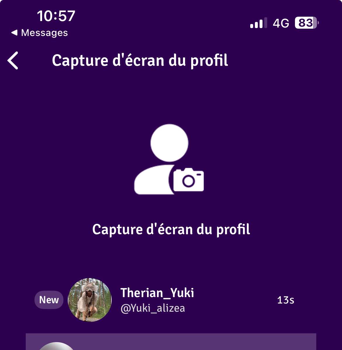 Encore et toujours des captures d&rsquo;&eacute;cran de mon profil

Je ne comprends pas ce qui int&eacute;resse tant les gens 🤨🙄