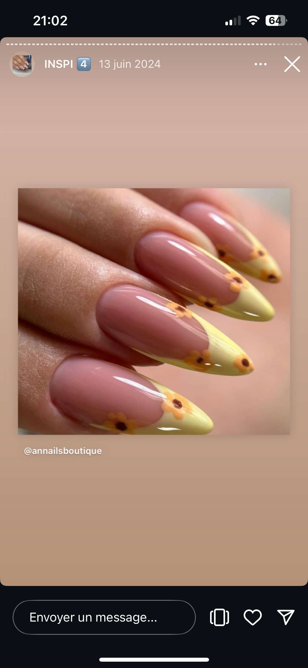 Ma prochaine manucure pour mes vacances cet &eacute;t&eacute; 🤩🥰