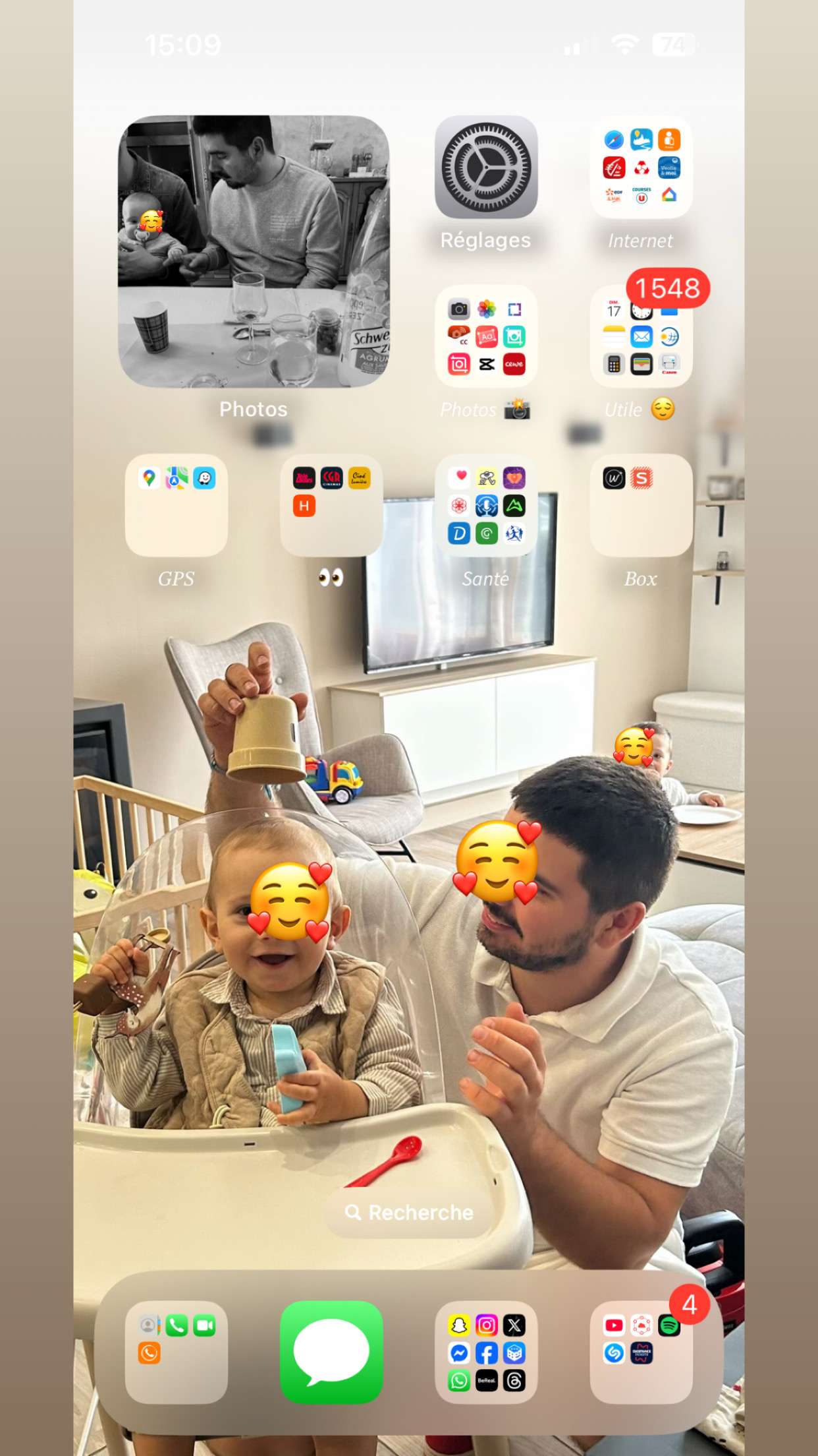Mes 3 amours 🤩 
Je suis vraiment une tata gaga 🥰