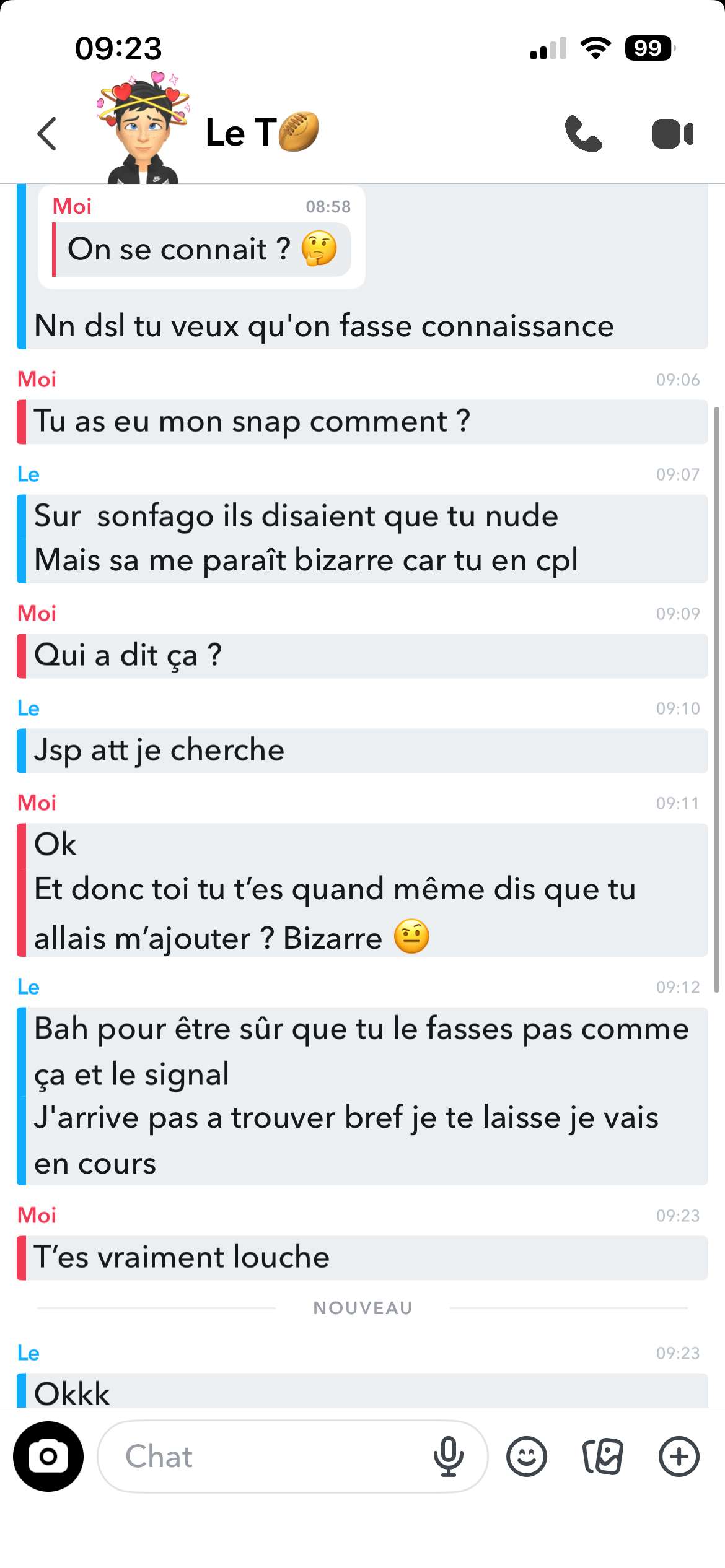 On m&rsquo;explique c&rsquo;est quoi ce d&eacute;lire ??
C&rsquo;est vrai cette rumeur qu&rsquo;on dit sur moi ou c&rsquo;est lui qui est (vraiment) louche et bizarre ??? 🤔🤨