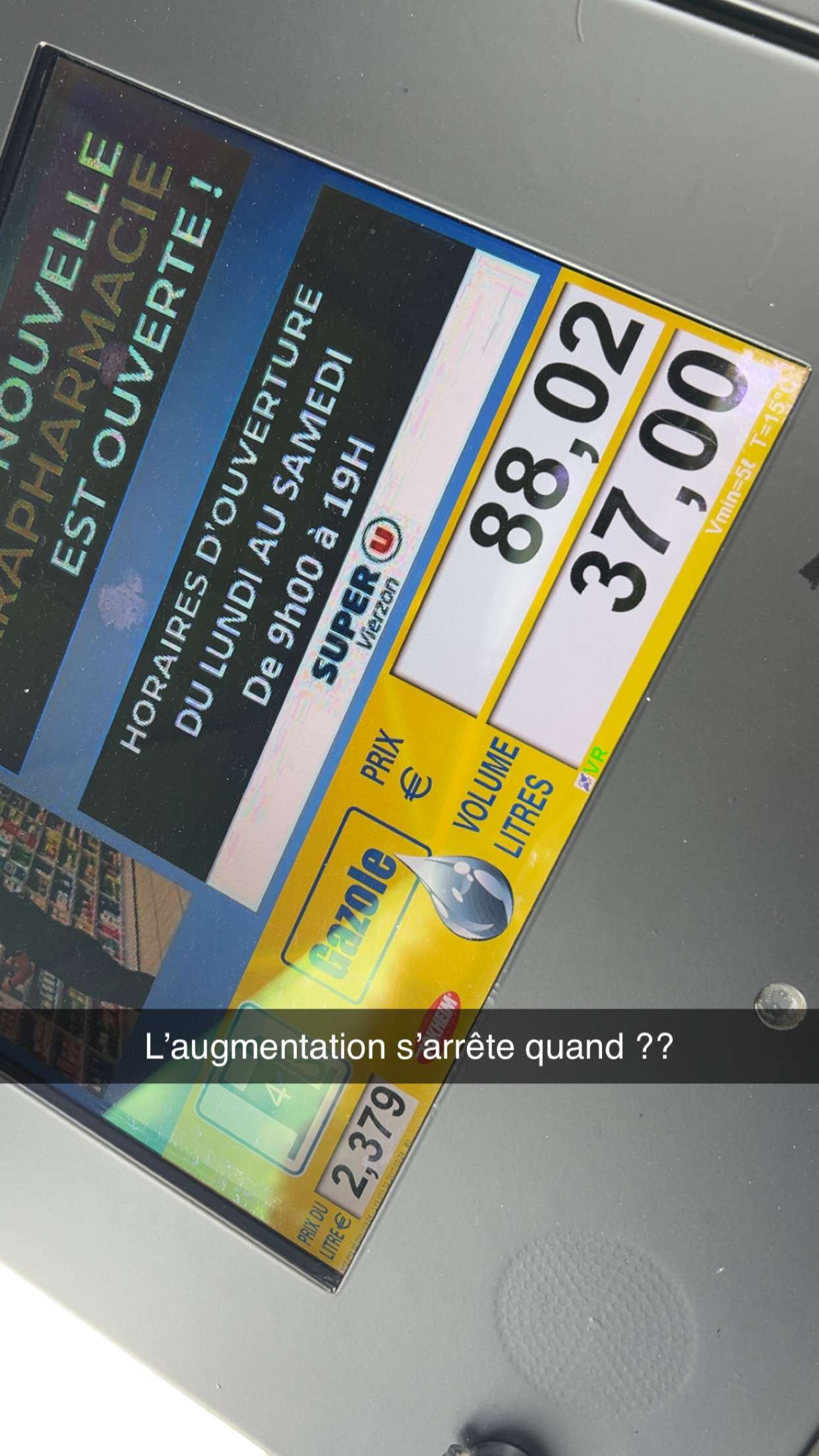 L&rsquo;augmentation du prix du carburant va durer encore longtemps ?? Tous les 8 jours je dois faire le plein ! 💀🤬