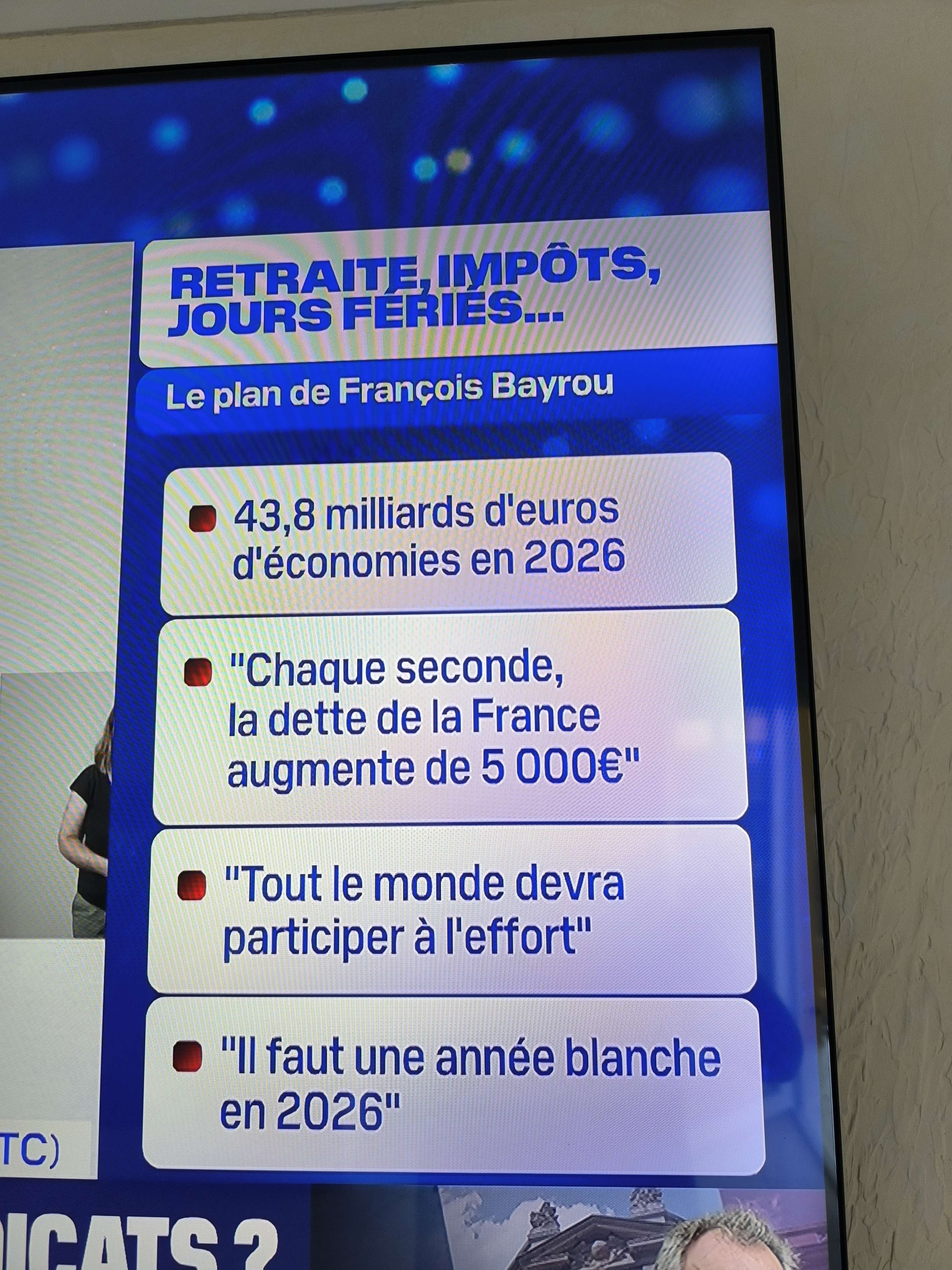 Voici les annonces du gouvernement