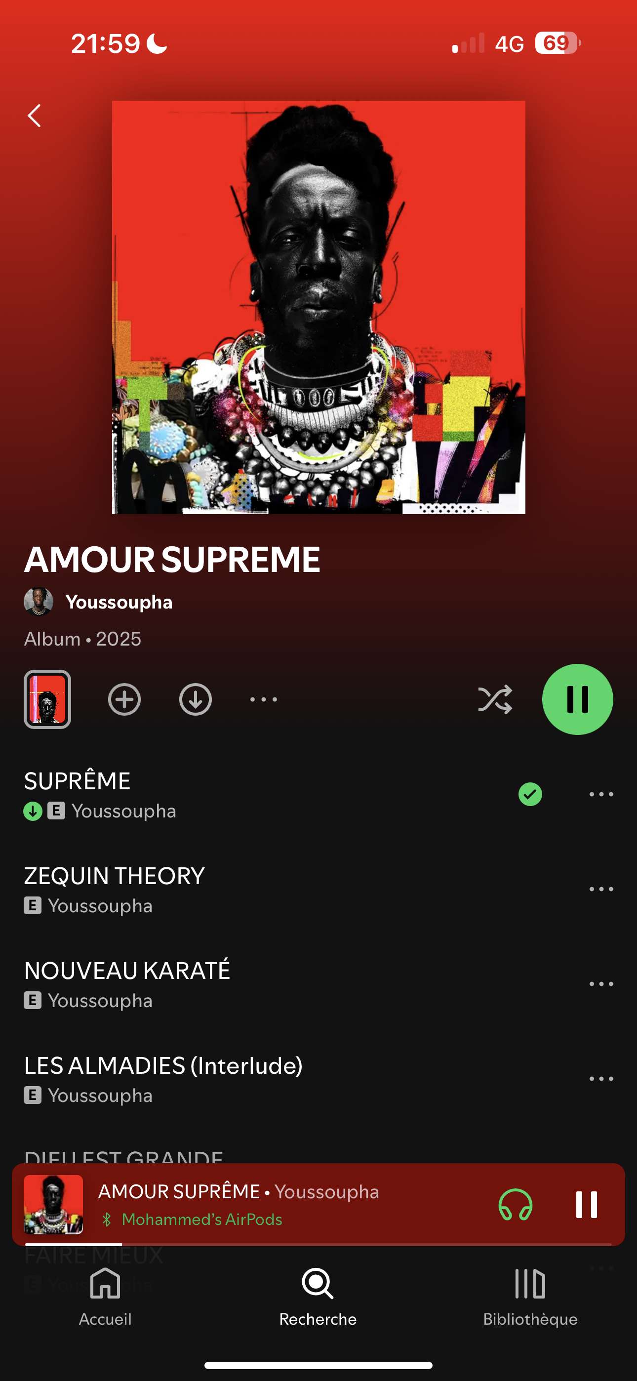 Bordel merci youss pour la masterclass quel album