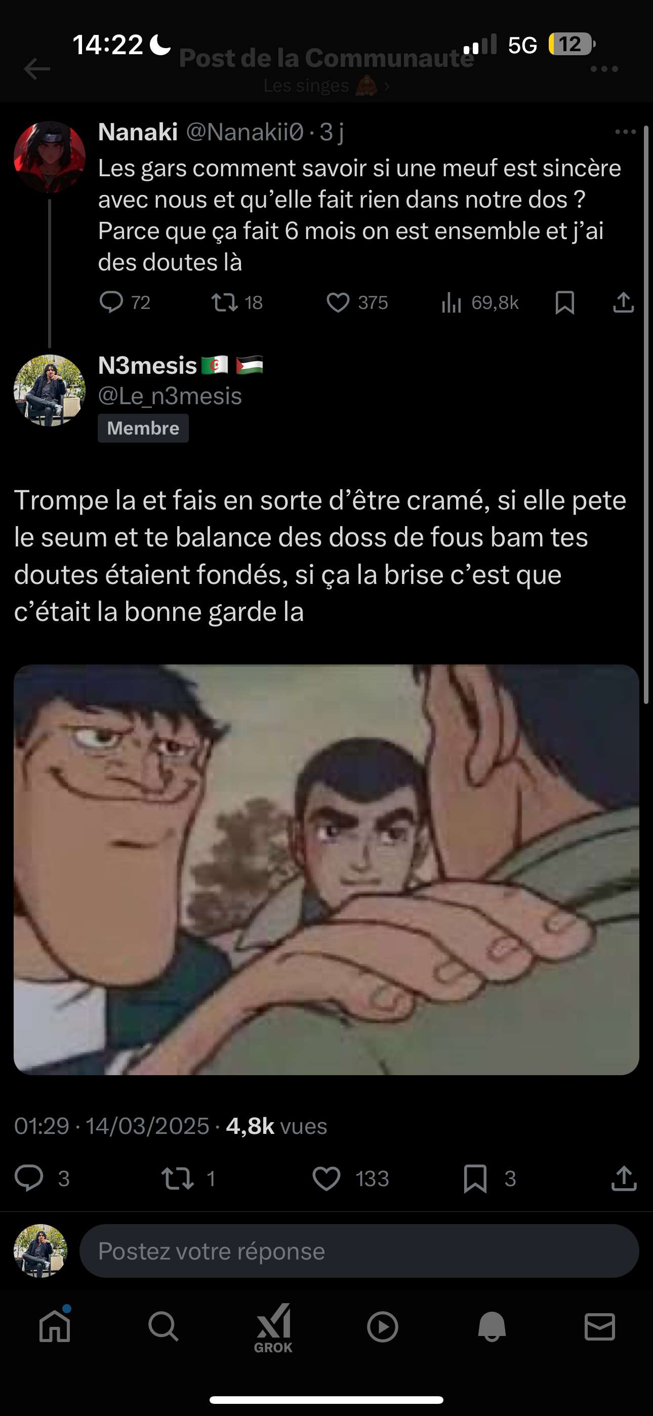 Moha docteur love 
les filles venez DM pour une consultation sp&eacute;cialis&eacute;e les mecs suivez attentivement mes conseils