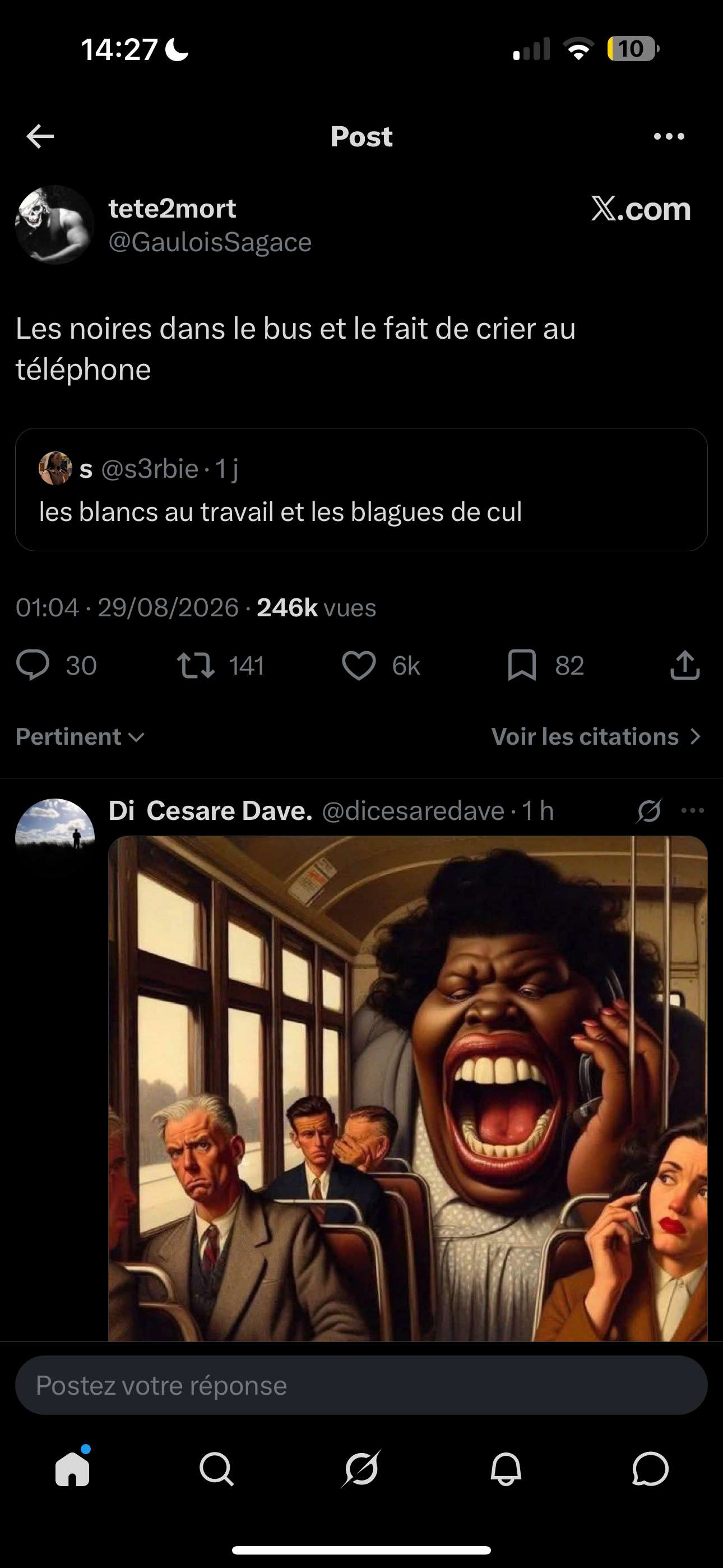 Les blancs quand ils assument leurs racismes ils sont trop dangereux 🤣