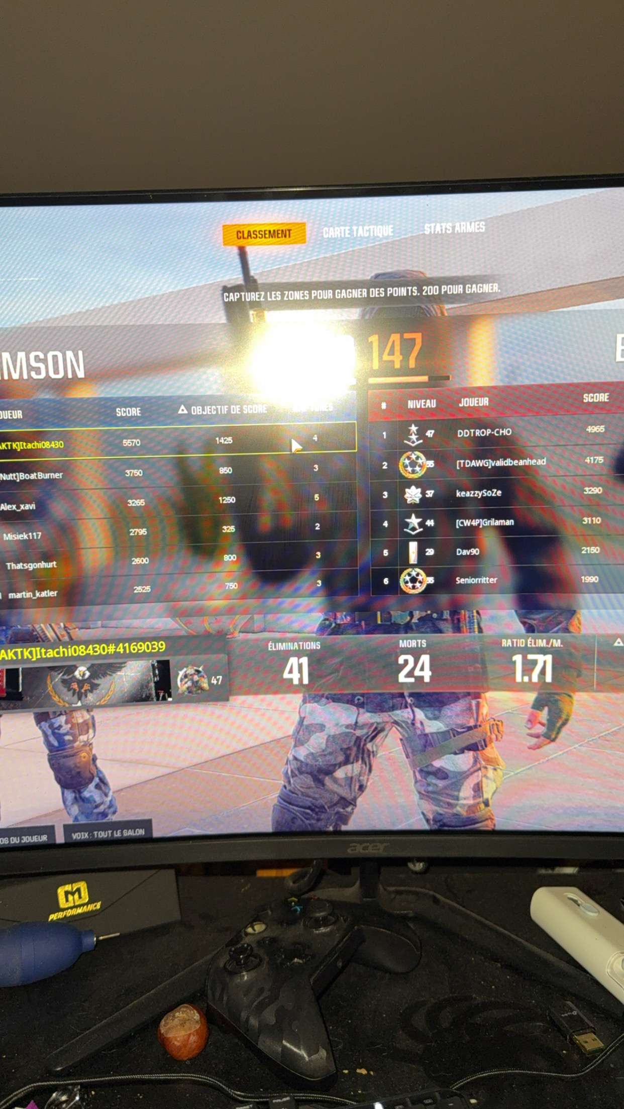 Ca vaaaaaa j&rsquo;ai fais une bonne game (j&rsquo;parle pour mon niveau)