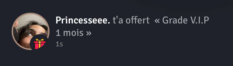 Merci @Princesseee. 🤩🤩