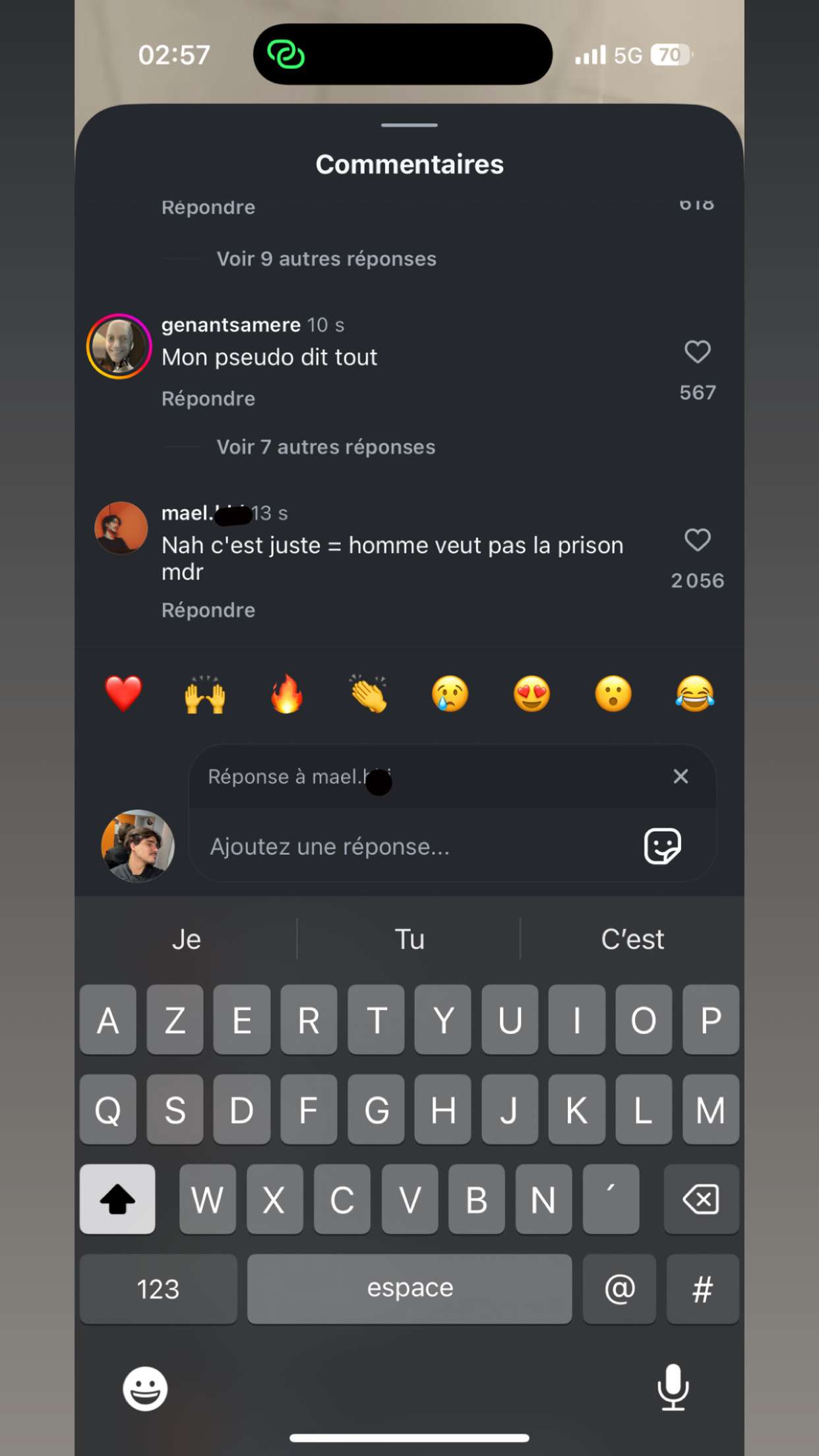 Mais la probabilit&eacute; de tomber sur toi @mael5 le monde est petit 😂