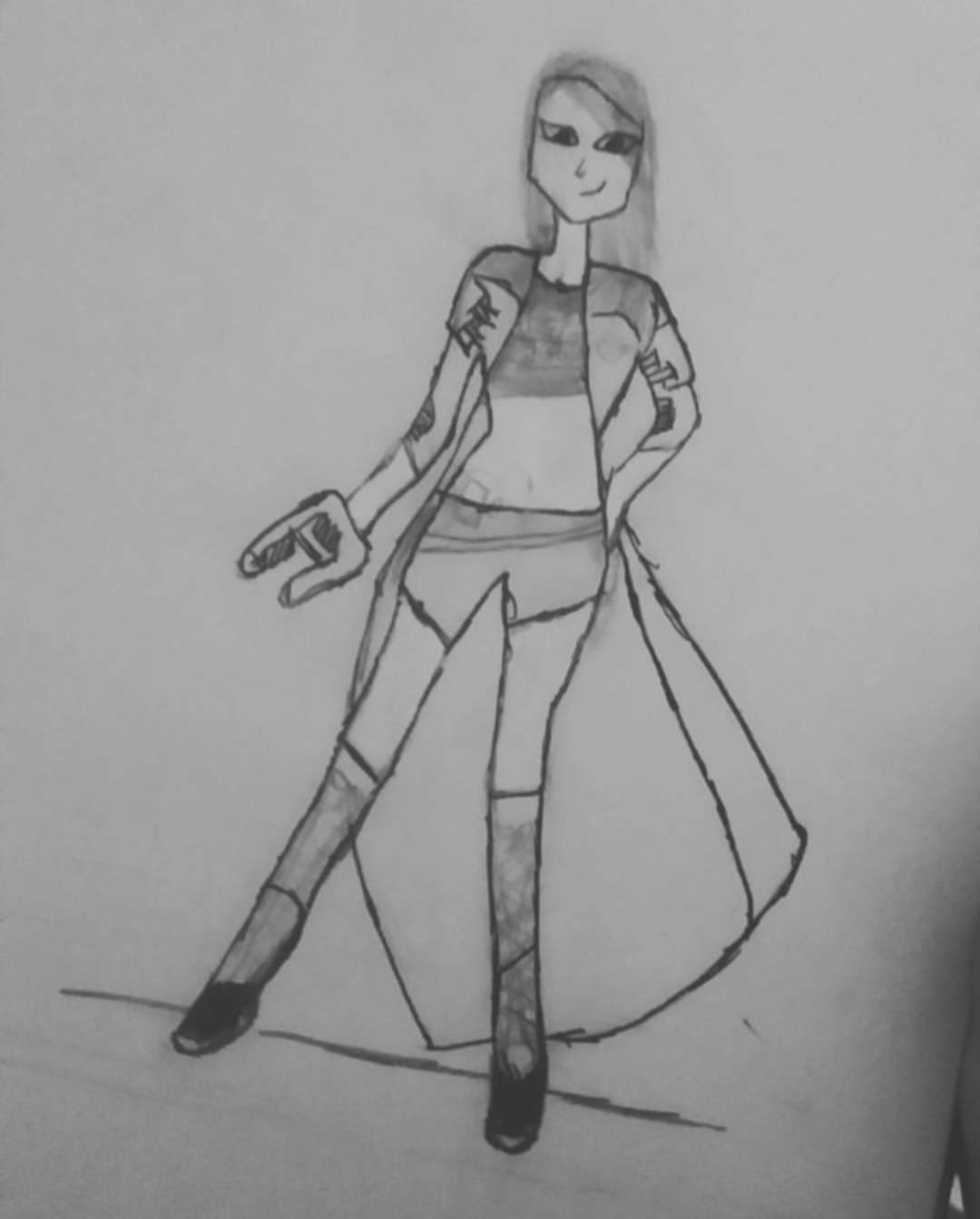 J'ai retrouv&eacute; le premier vrai dessin que jai fais quand javais 11 ou 12 ans... YA RIEN QUI VA C'EST DE LA GROSSE D
(J'&eacute;tais fan de Star-Lord et j'avais un compte bien cringe a ce sujet)
