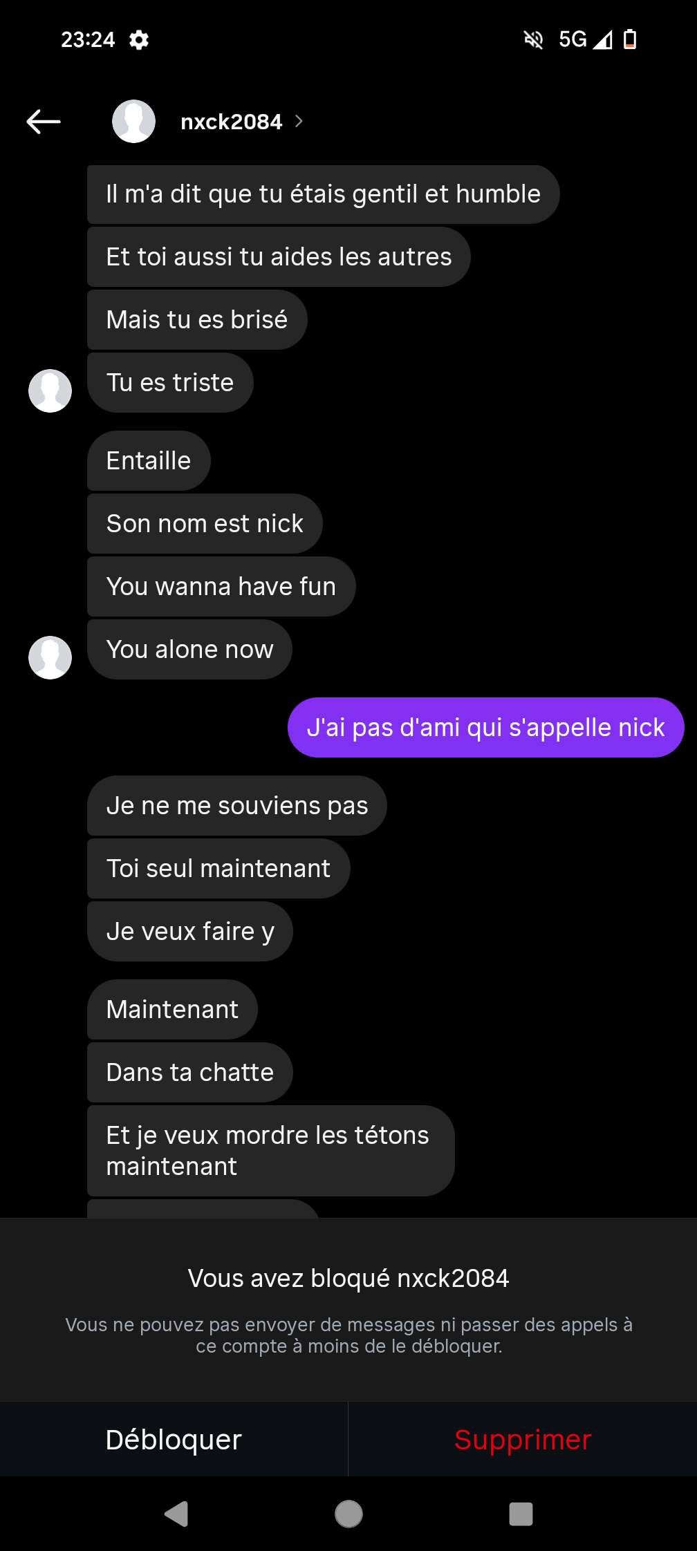 Mes DM c'est de pire en pire 🤦