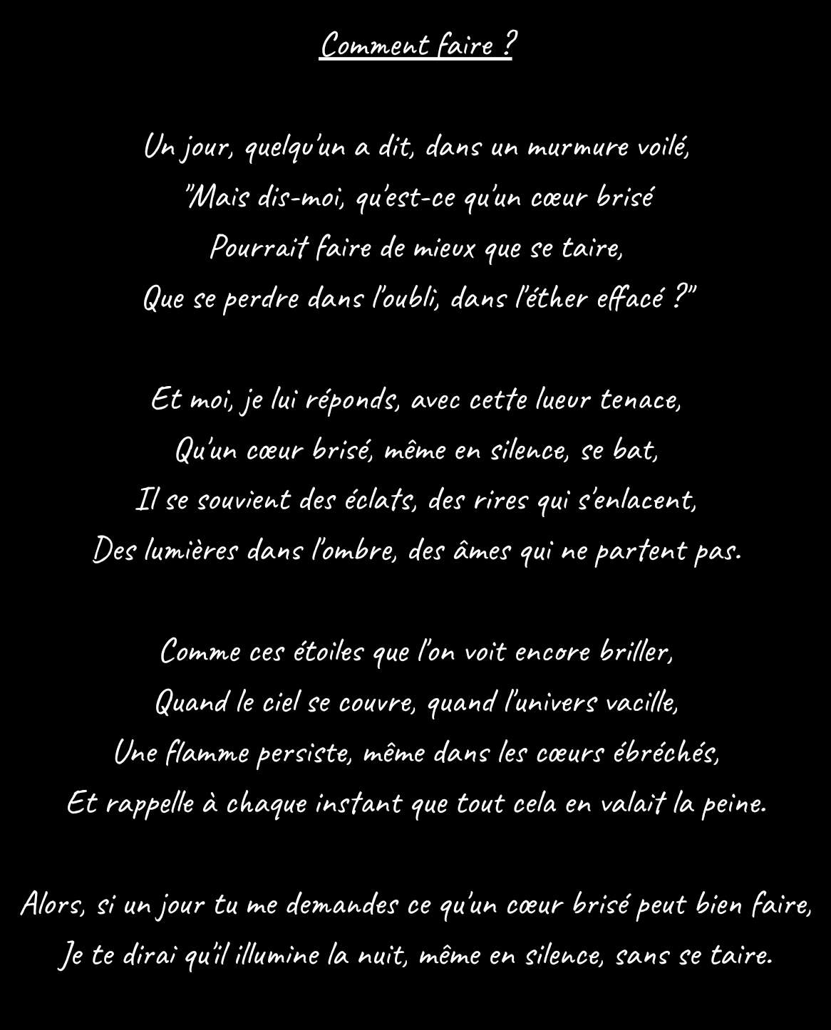 @Haikido m'a tellement inspir&eacute; que j'ai fait une masterclass ! Regard&eacute; &ccedil;a r&ecirc;veurs et r&ecirc;veuses !