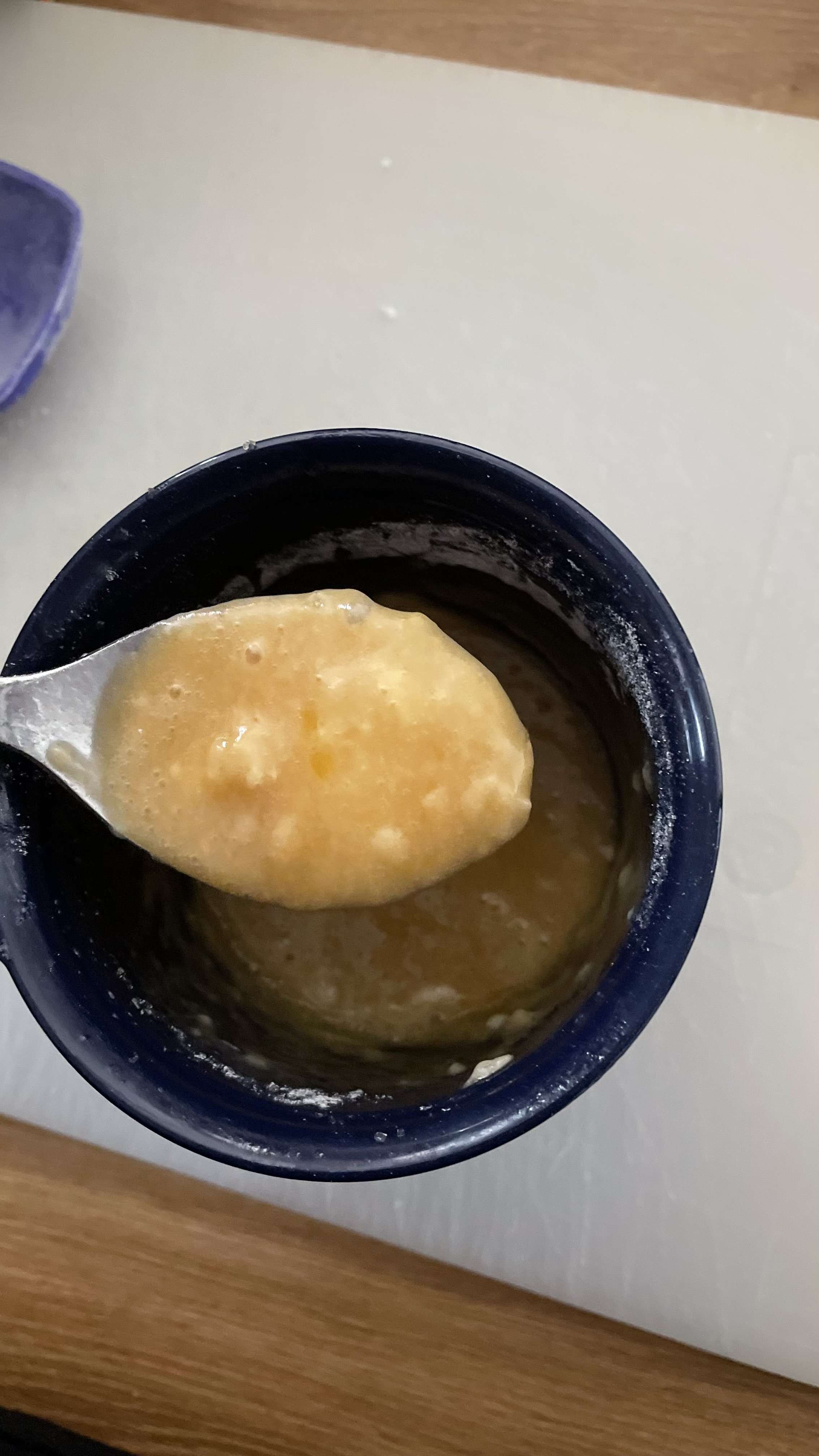 je crois je dois l&acirc;cher les mug cake