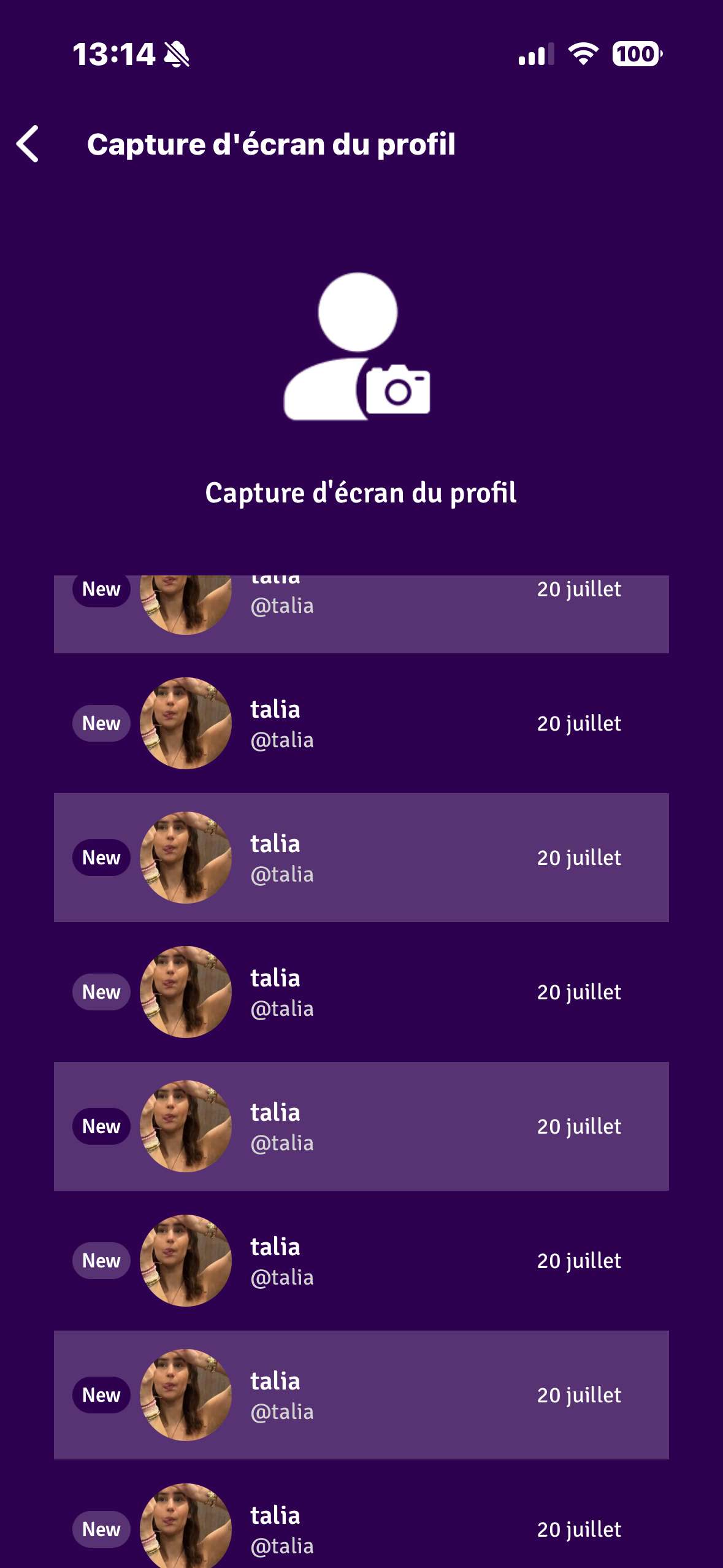 j&rsquo;ai peur @talia t&rsquo;es qui
