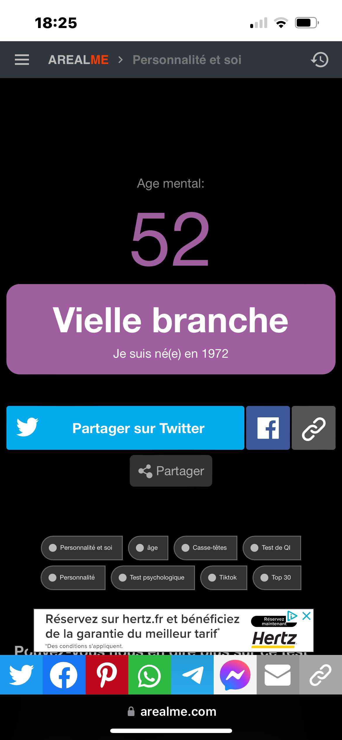 Bon bah si tout se passe bien dans 12 ans je suis &agrave; la retraite 🤣