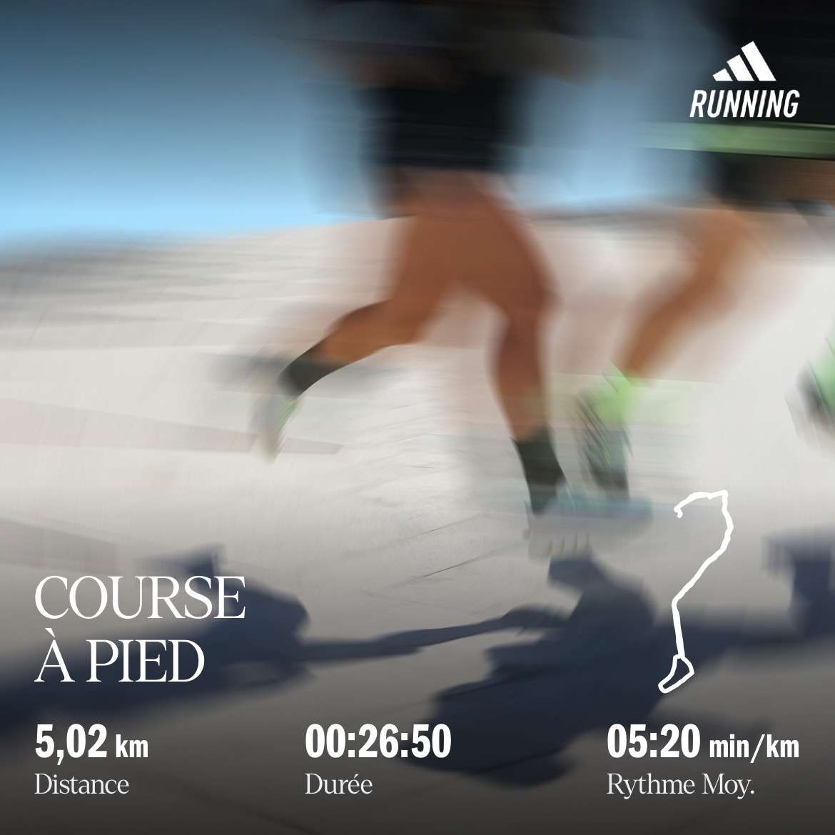 Reprise apr&egrave;s 6 mois sans course &ccedil;a passe je suis content