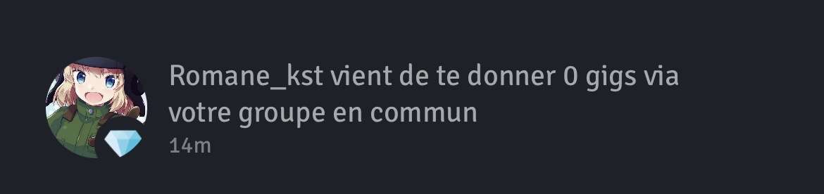 @Romane_kst la plus g&eacute;n&eacute;reuse de l'app