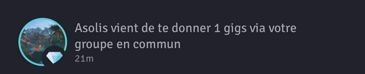 Mon plus grand bienfaiteur @Asolis