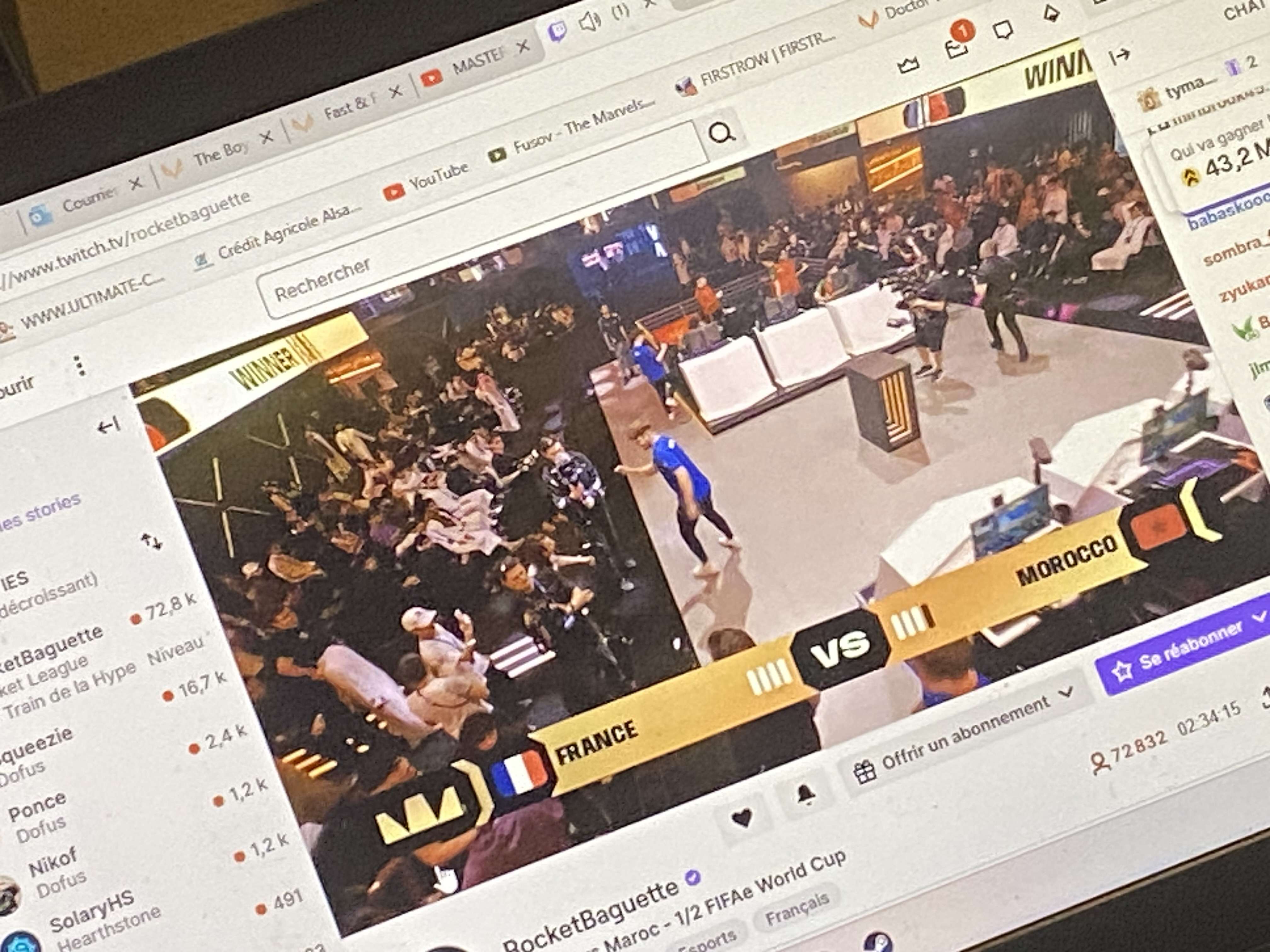 Quel match de fou. 
Go taper l&rsquo;Arabie saoudite en final 💪🏻