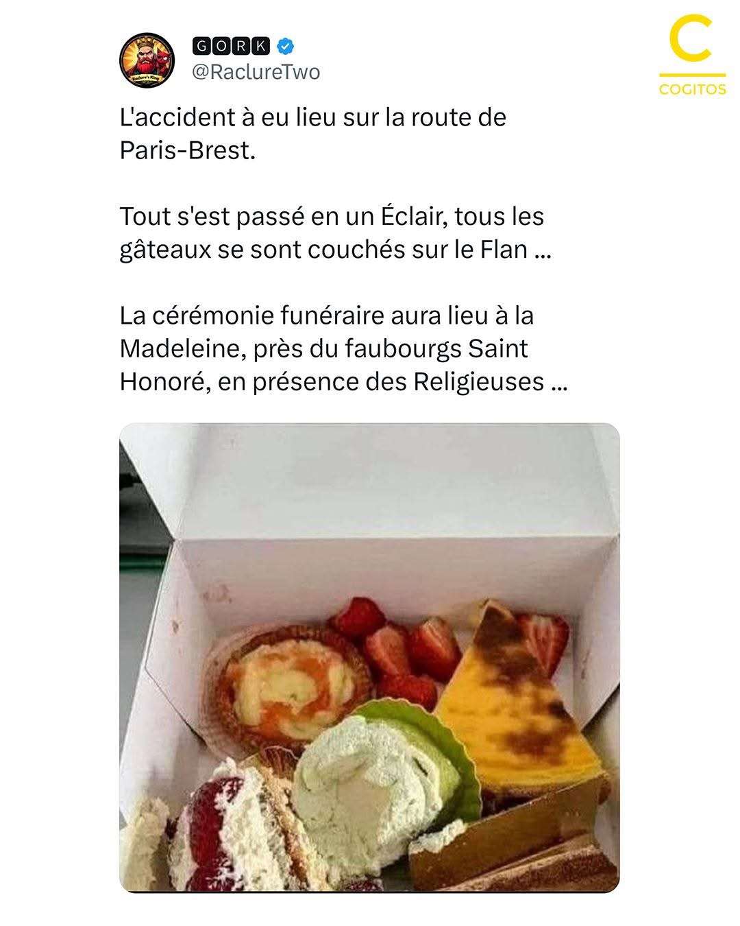 Je croie que j&rsquo;ai l&rsquo;humour  trop facile 😂