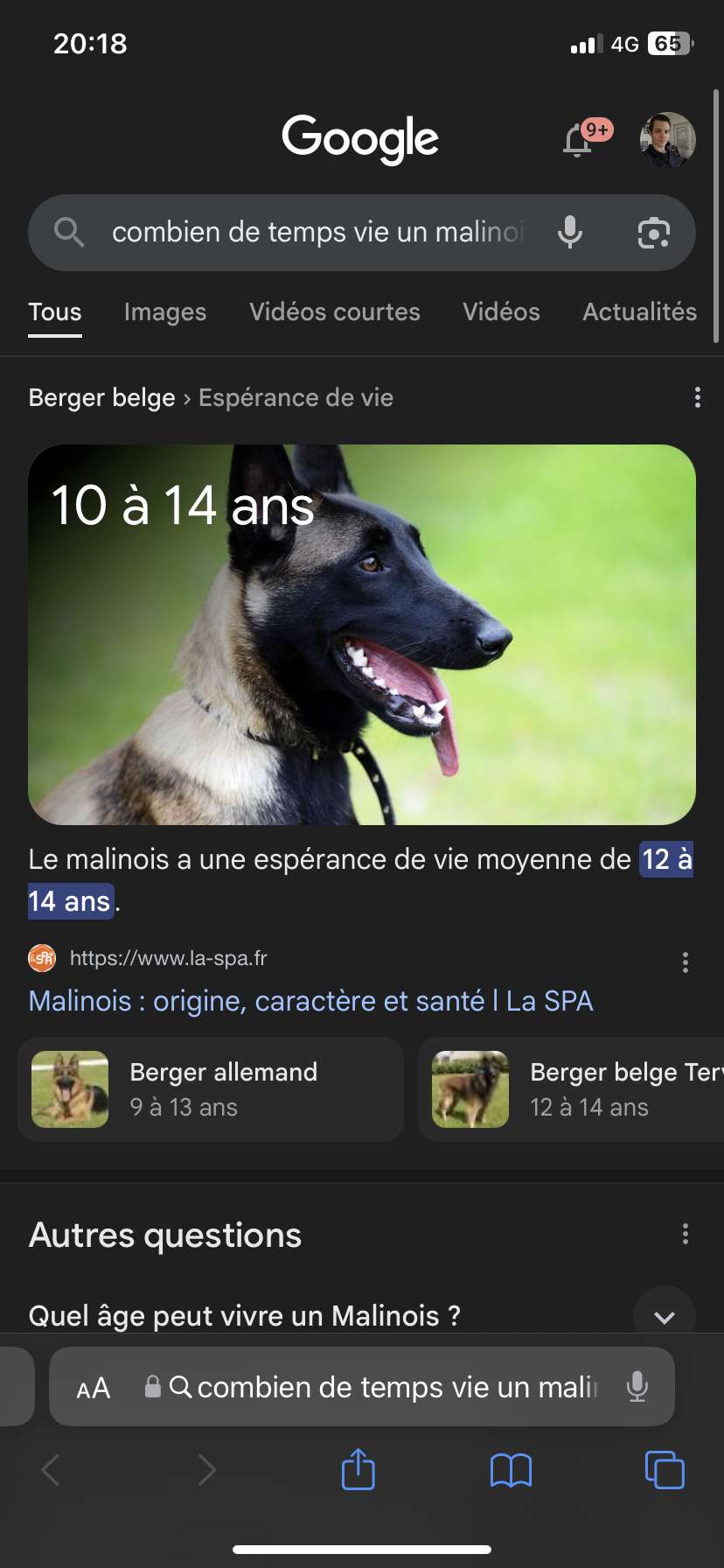Je viens de r&eacute;alis&eacute; qu&rsquo;elle a d&eacute;j&agrave; 7 ans. 
&Ccedil;a passe si vite